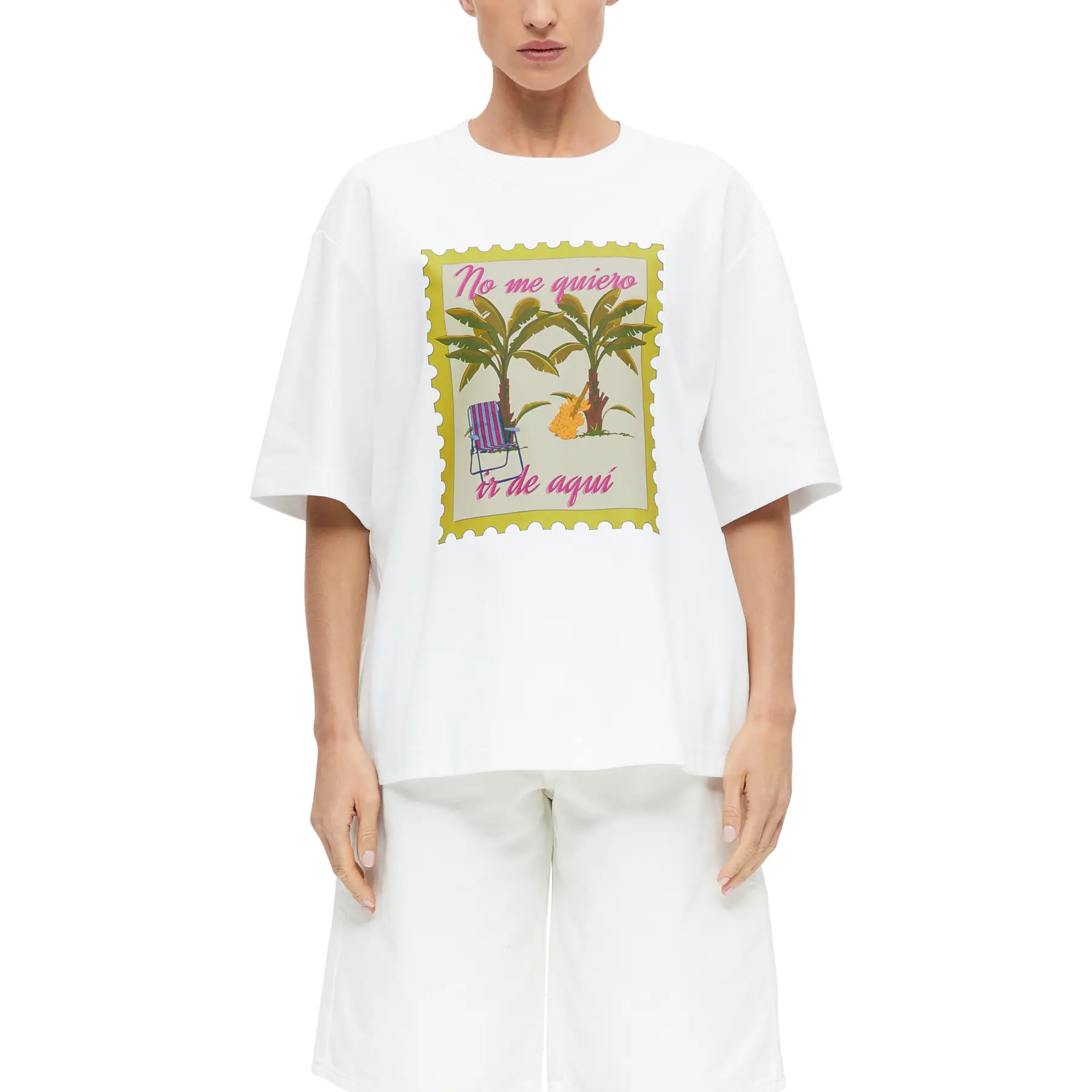 T-shirt oversize da donna COMMA