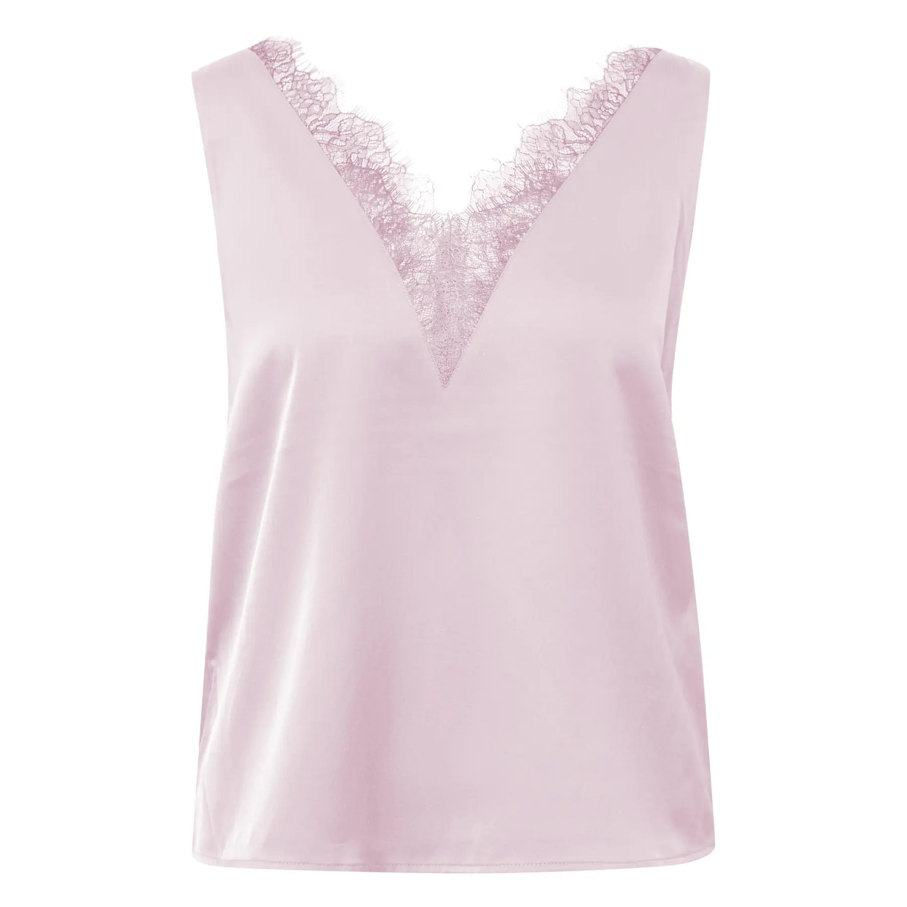 Blouse à col V et dentelle femme COMMA