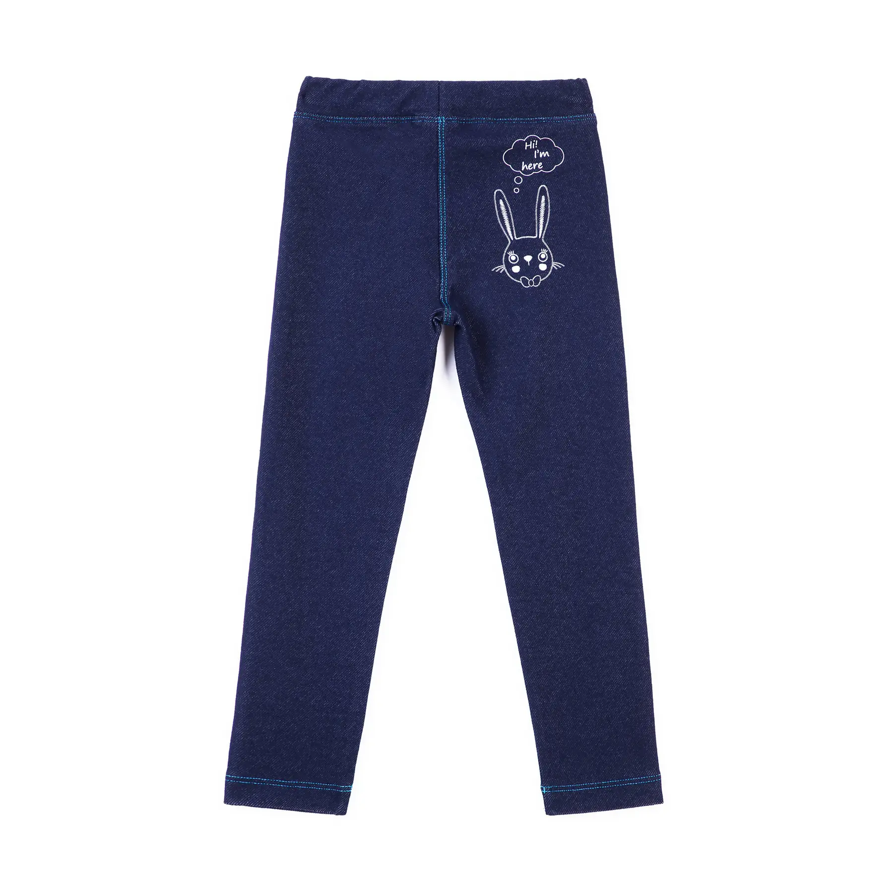 Leggings con conigli divertenti per ragazza Conte Elegant Sketch