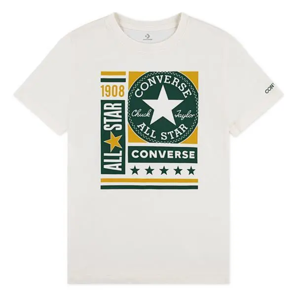 T-shirt per bambini Converse CNVB Ctp Blocks Logo