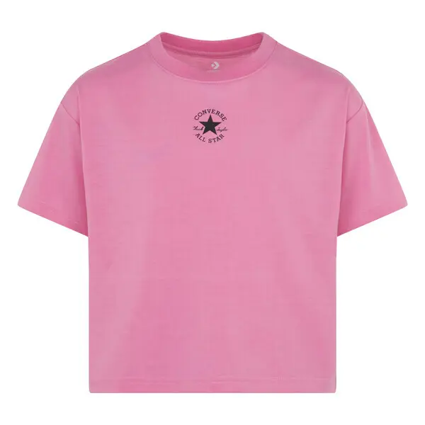 T-shirt da bambina Converse CNVG Chuck Patch Boxy