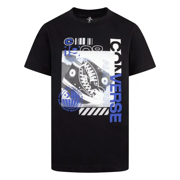 T-shirt per bambini Converse Photo Sneaker