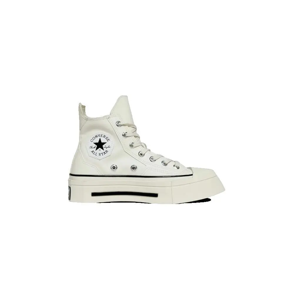 Baskets Converse Chuck 70 Luxe Squared Egret Egret Montantes - vue 2