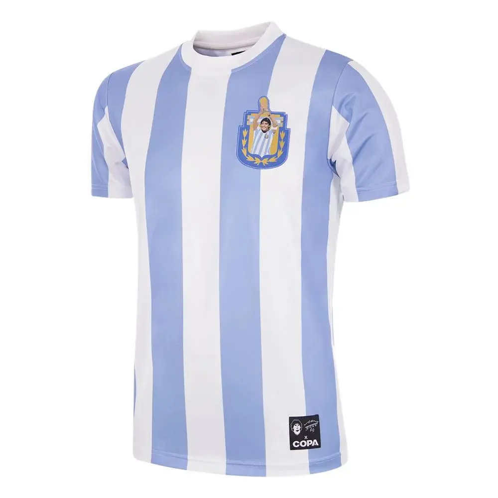Trikot Copa Football Maradona Argentina 1986 Retro