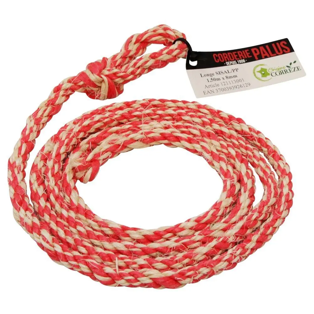 Sisal and polypropylene breeding lanyard Corderie Palus