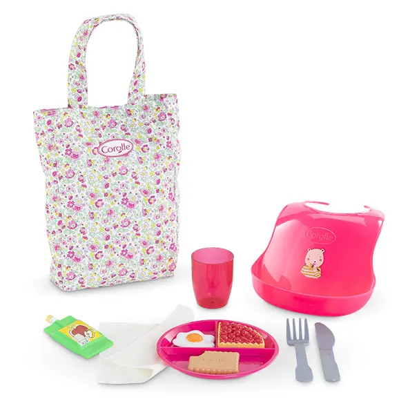 Grand coffret repas pour poupée Corolle