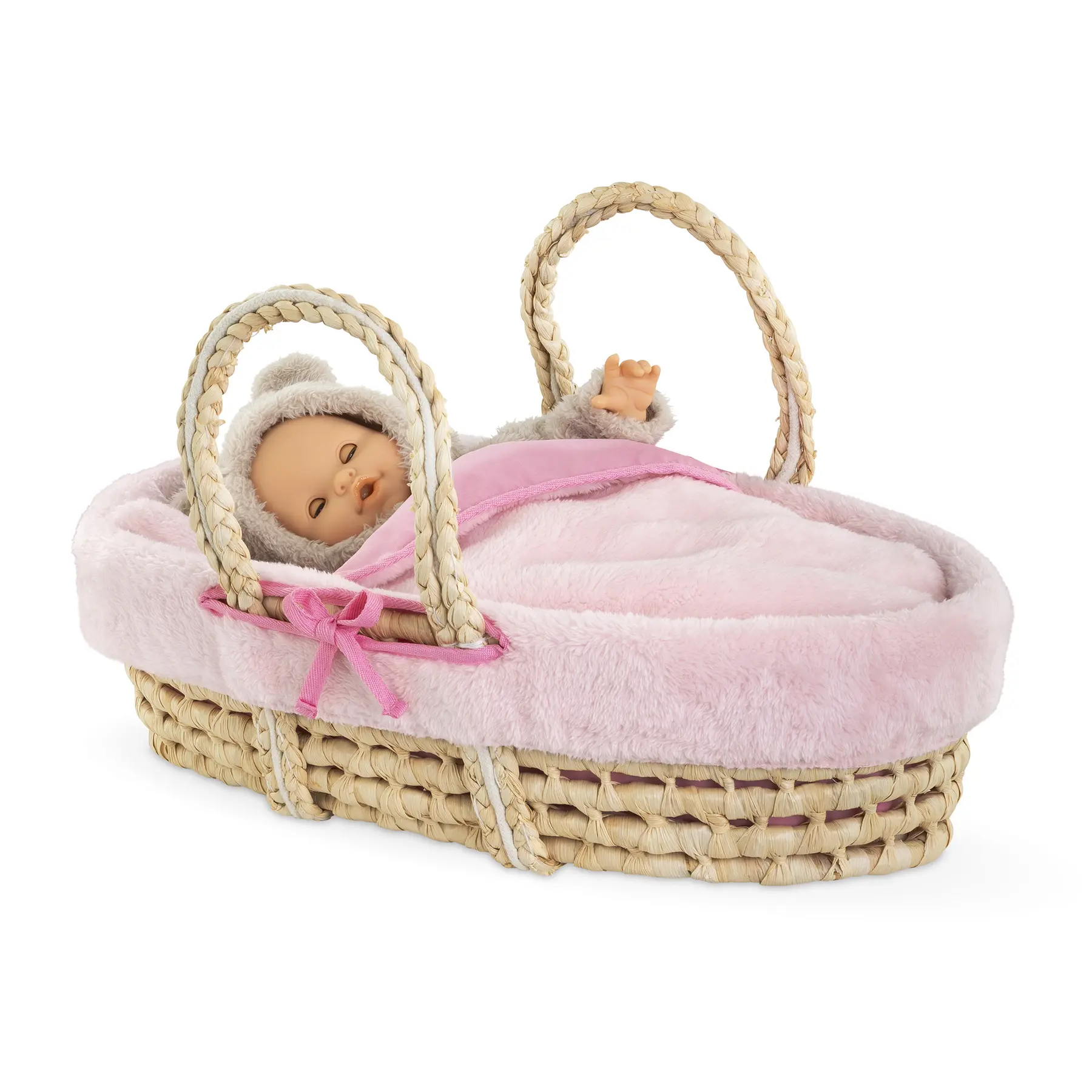 Ensemble Couffin Peluche pour poupée Corolle