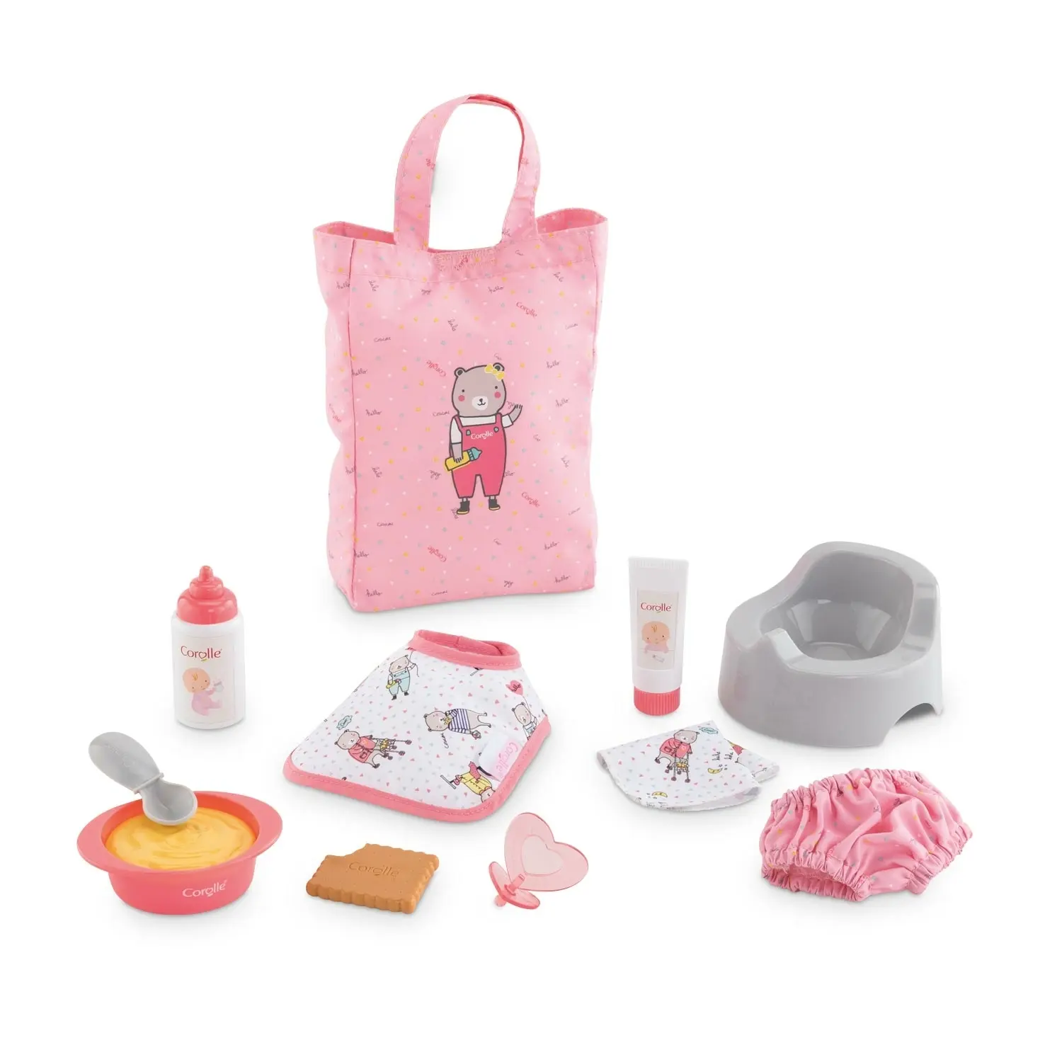 Grand coffret d'accessoires pour poupon Corolle
