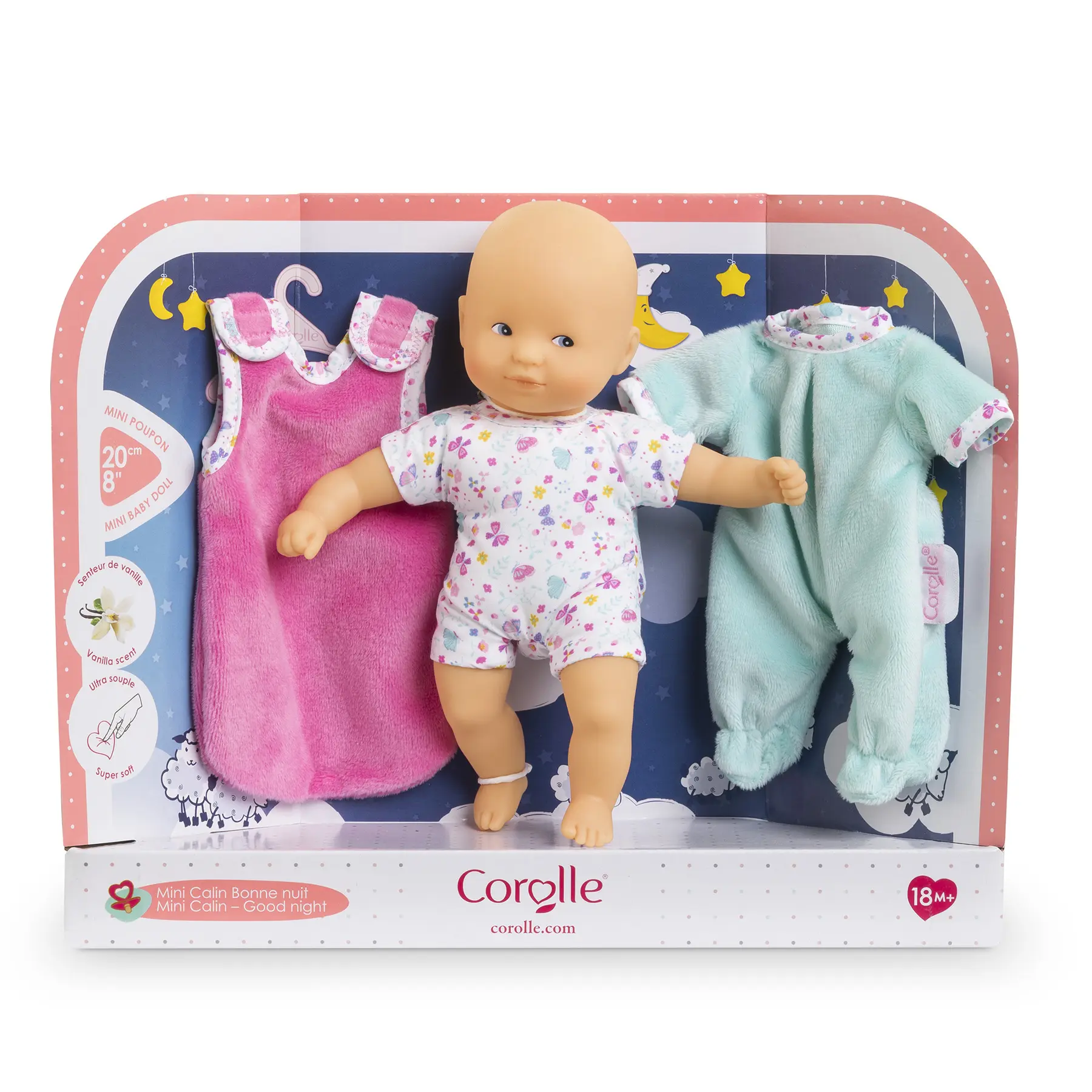 Coffret Mini Calin Bonne Nuit Papillons Corolle Coffret Mini Calin Bonne Nuit Papillons Corolle