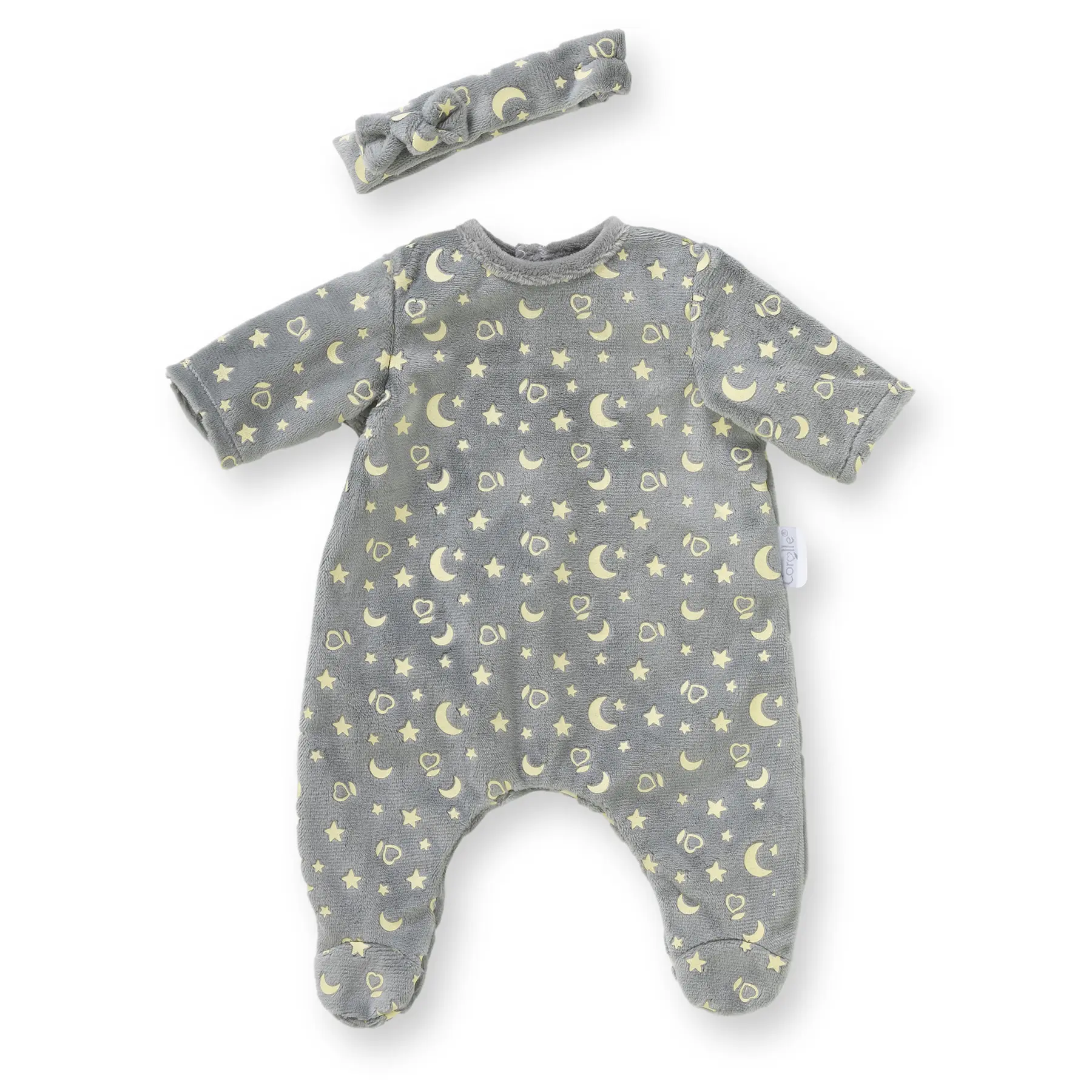 Pyjama brille dans la nuit & bandeau pour poupon Corolle Pyjama brille dans la nuit & bandeau pour poupon Corolle