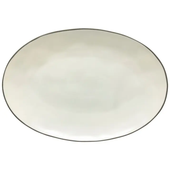 Plat ovale Costa Nova Stacked Organic Plat ovale Costa Nova Stacked Organic