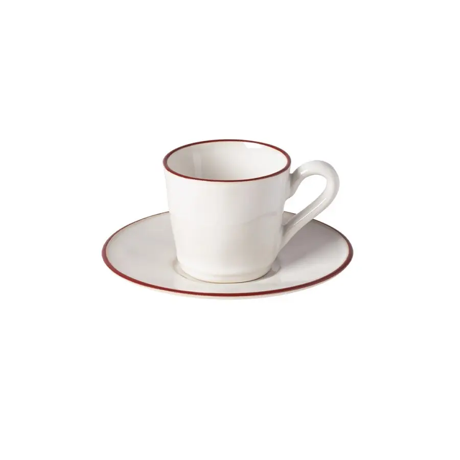 Tasse à thé et soucoupe Costa Nova Beja (x6)