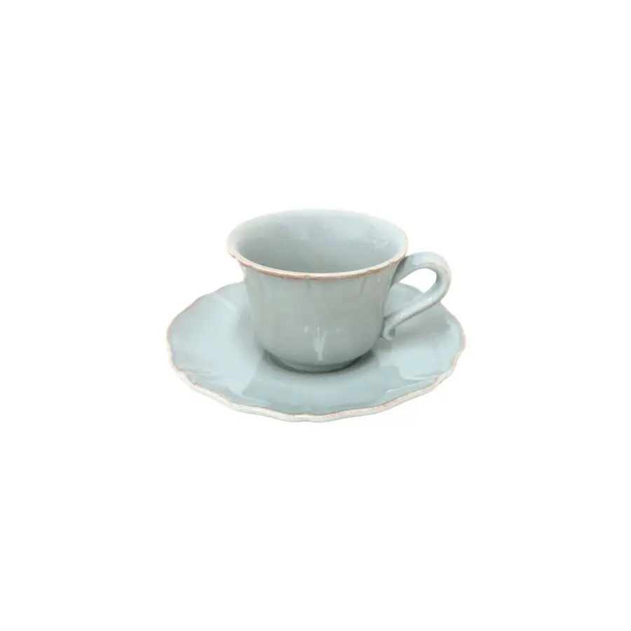 Tasse à thé et soucoupe Costa Nova Alentejo (x6)