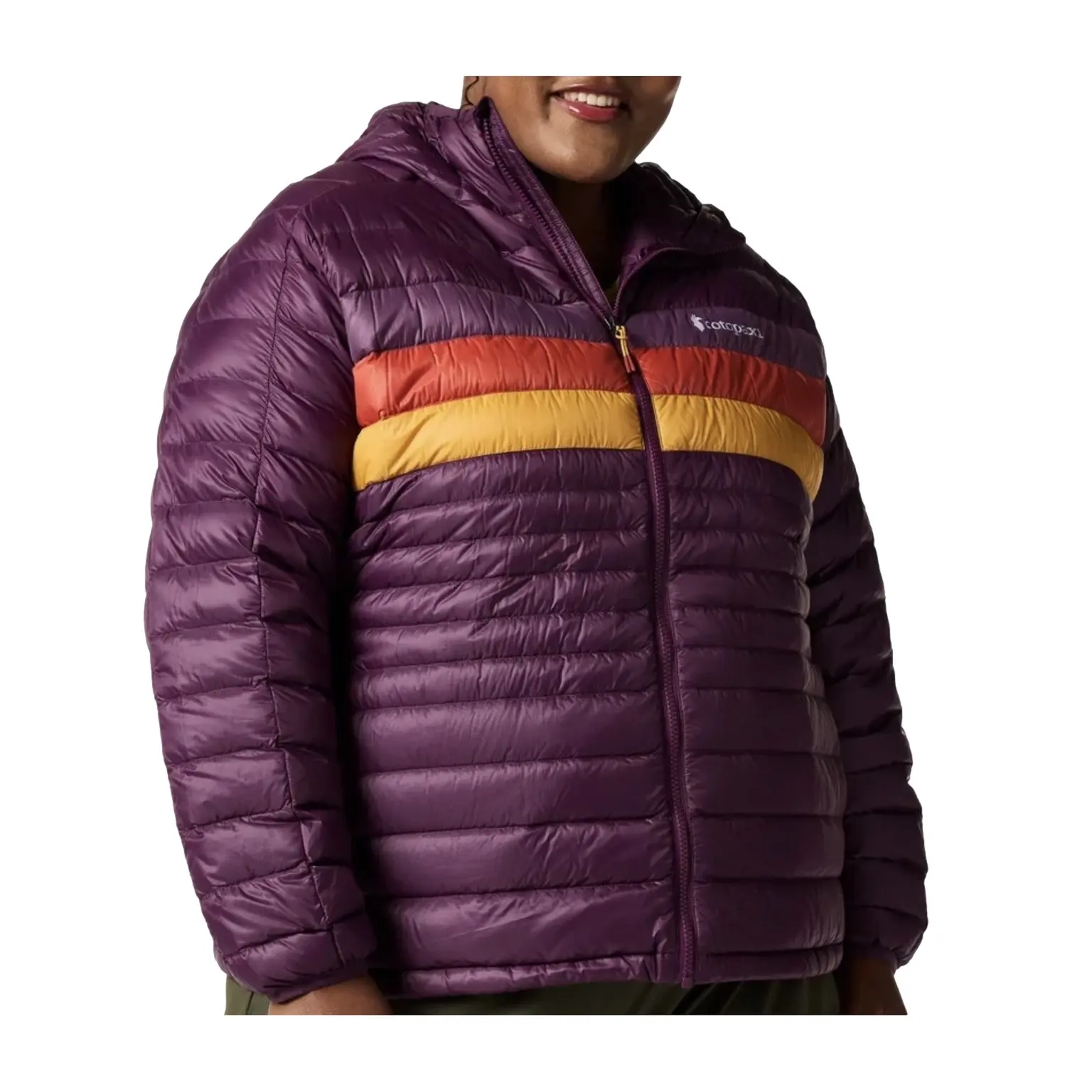 Damesjack met capuchon Cotopaxi Fuego
