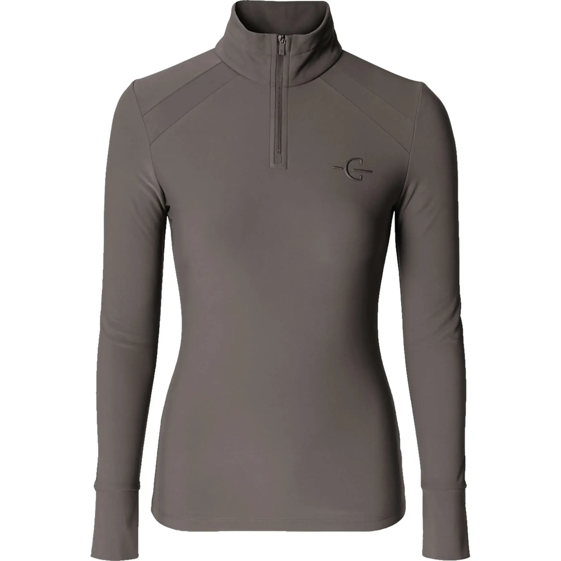 T-shirt equitazione a maniche lunghe da donna Covalliero Active