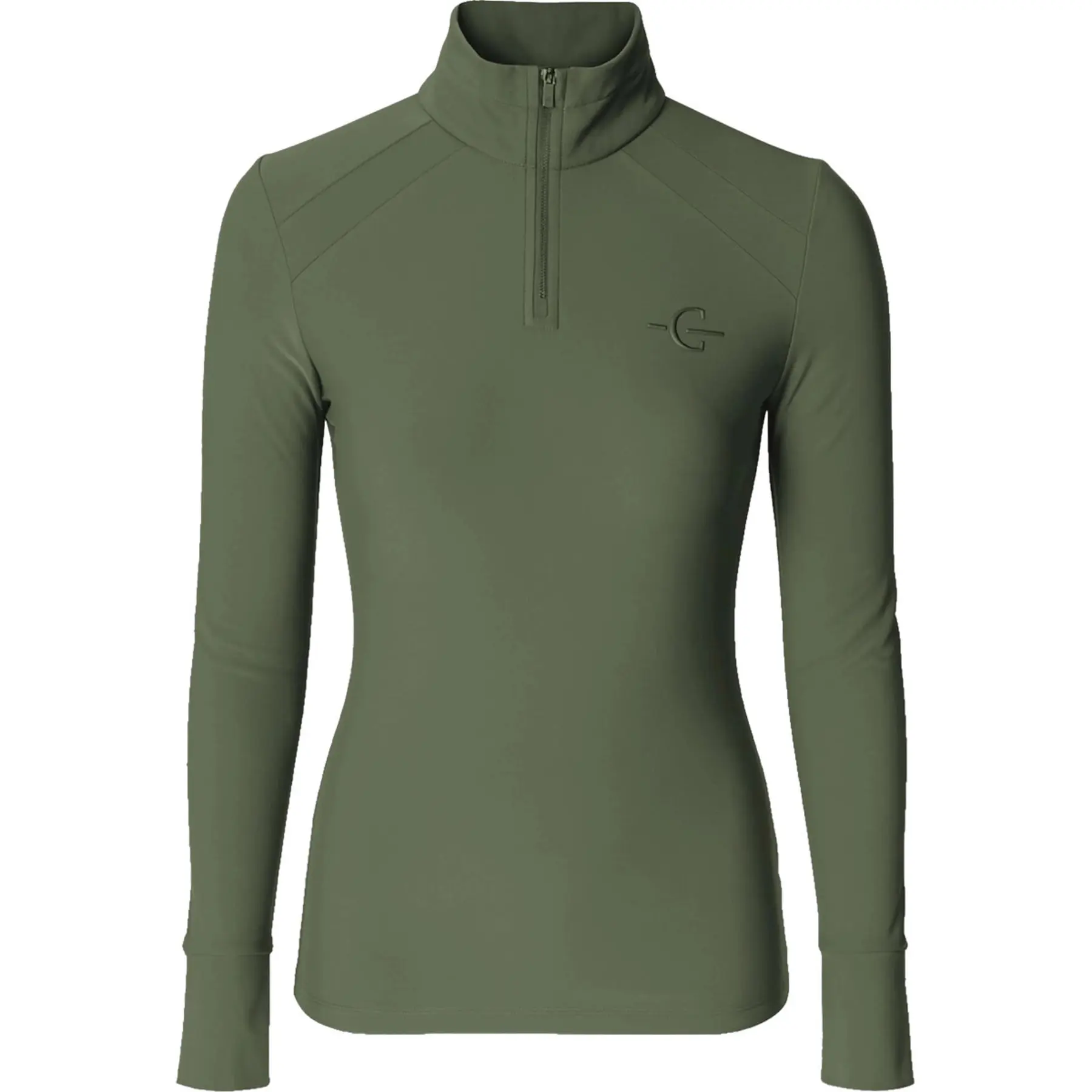 T-shirt equitazione a maniche lunghe da donna Covalliero Active