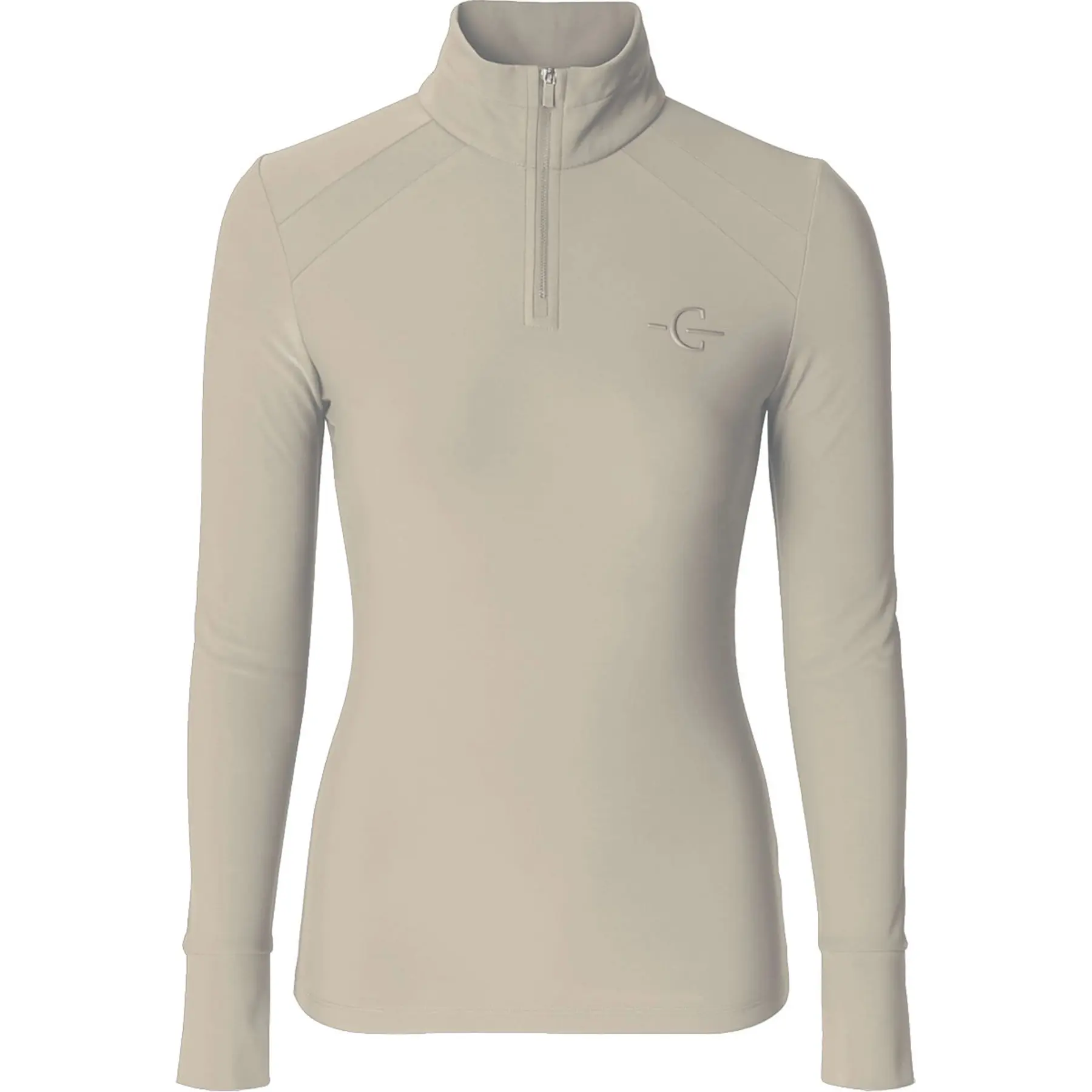 T-shirt equitazione a maniche lunghe da donna Covalliero Active