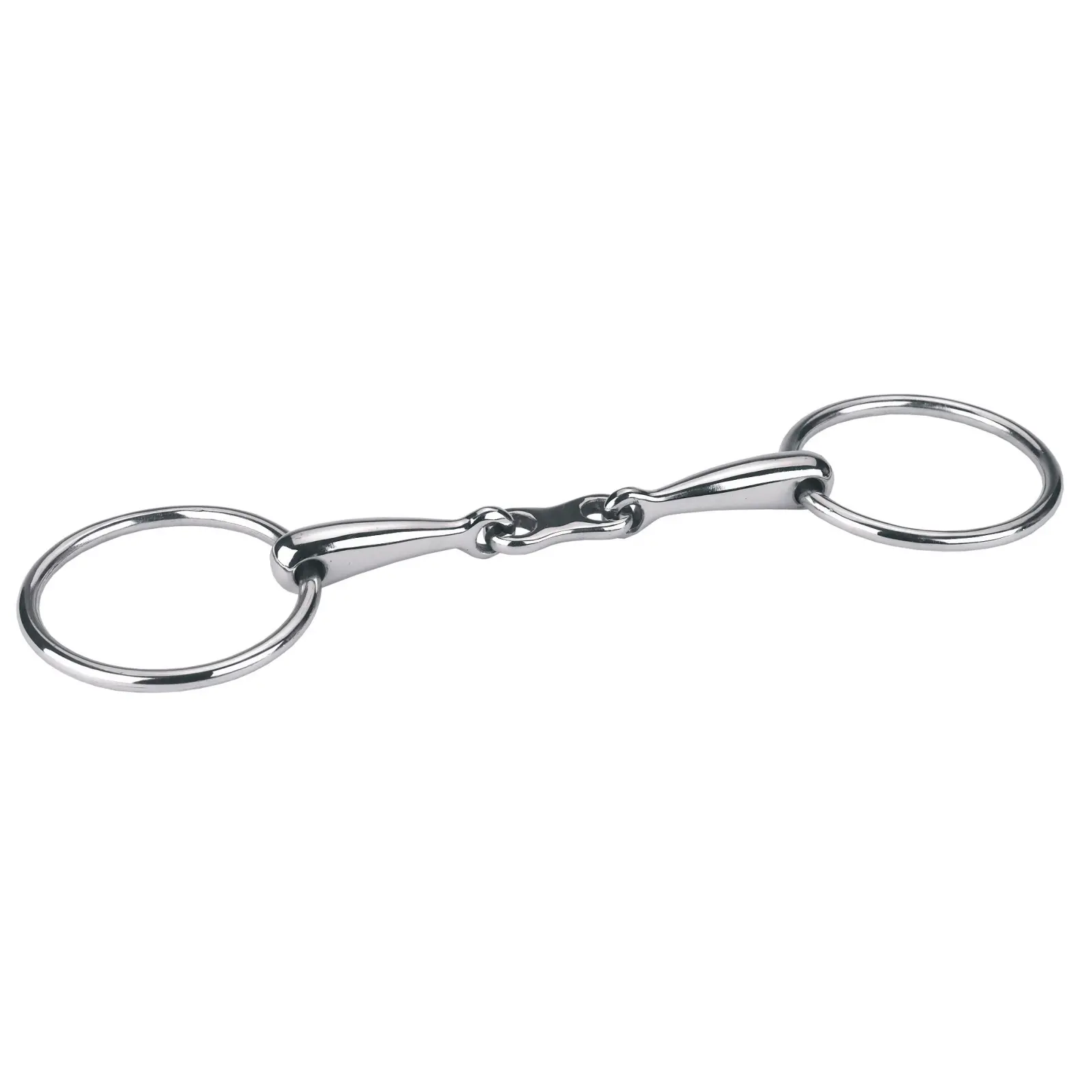 Double jointed stainless steel horse bit Covalliero