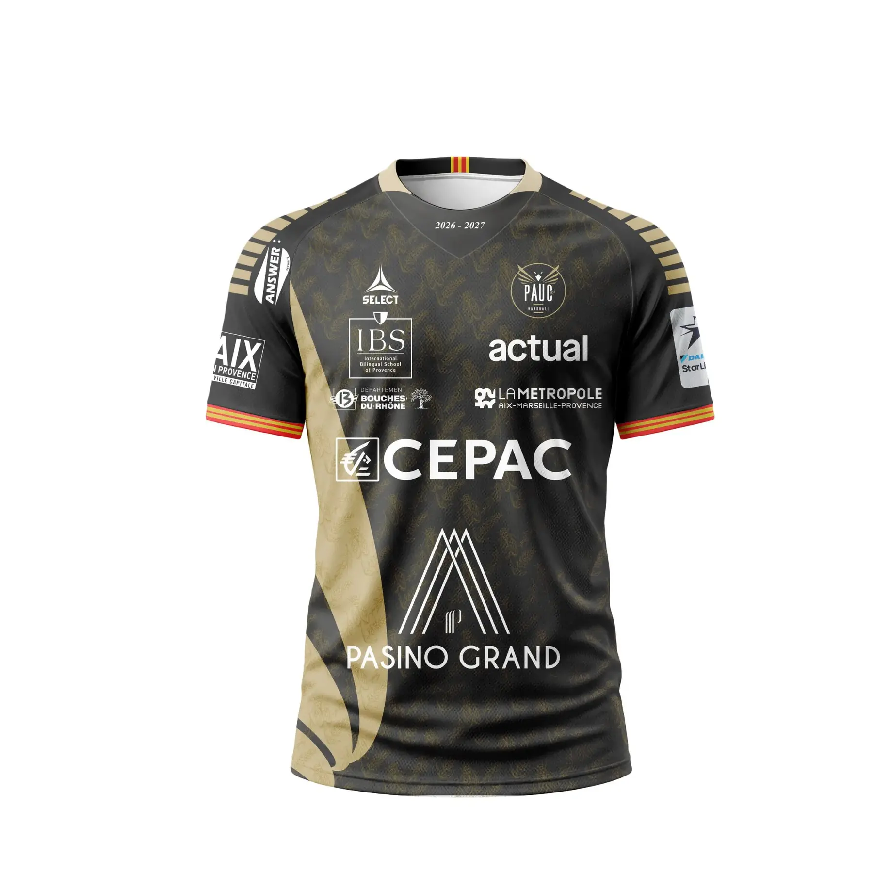 Maglia Casa Pays d'Aix Université Club Handball 2026/27