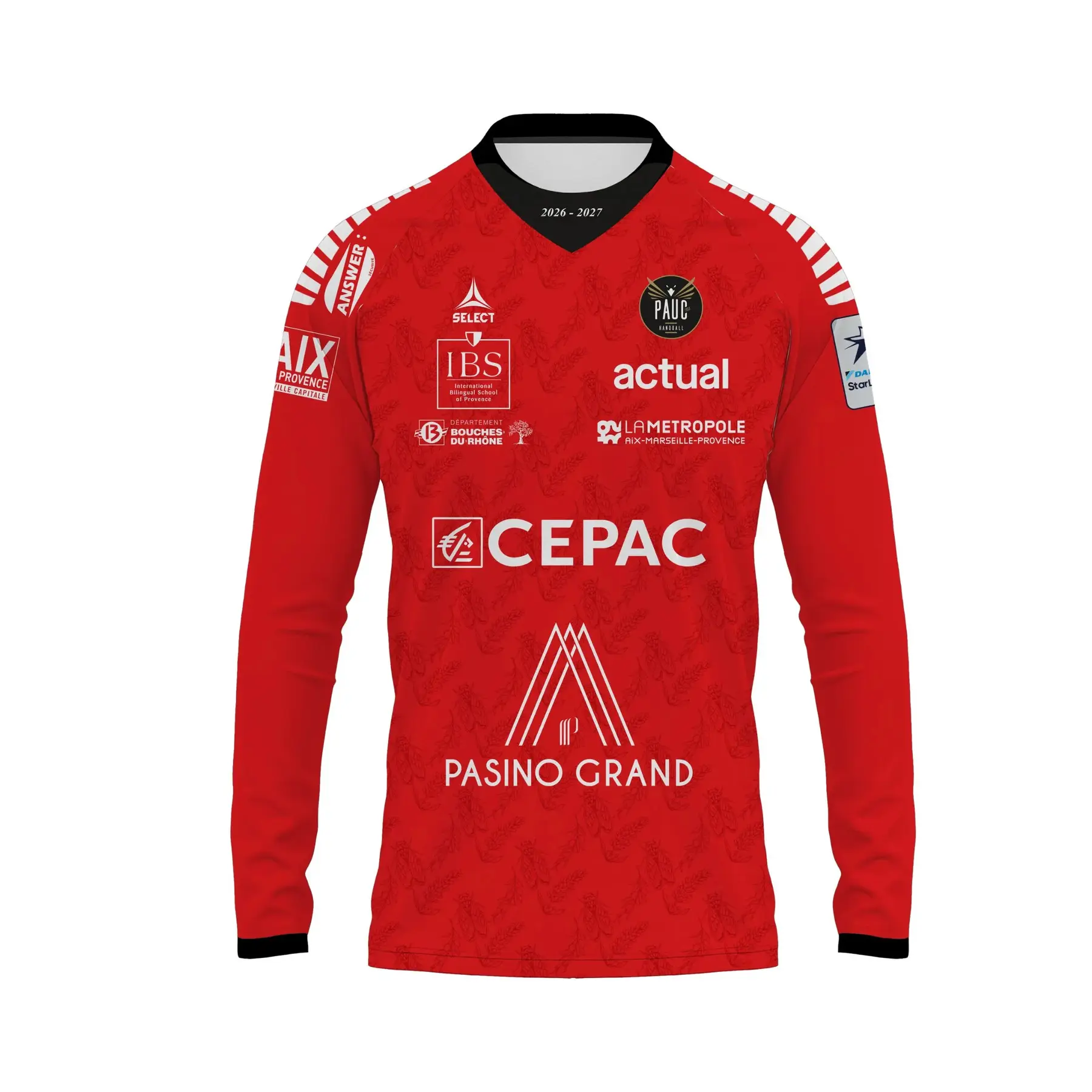 Maillot da Portiere Esterno Pays d'Aix Université Club Handball 2026/27
