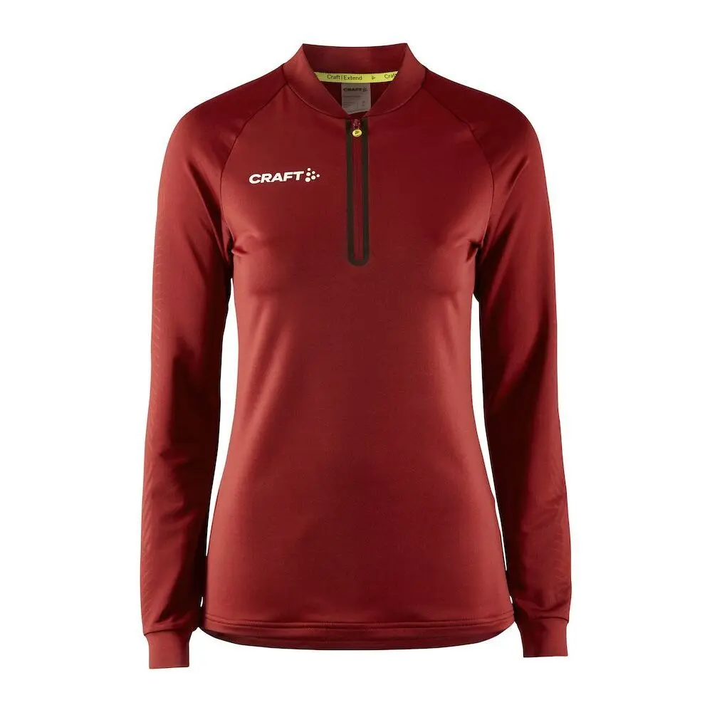Sportshirt Dames met 1/2 rits Craft Extend