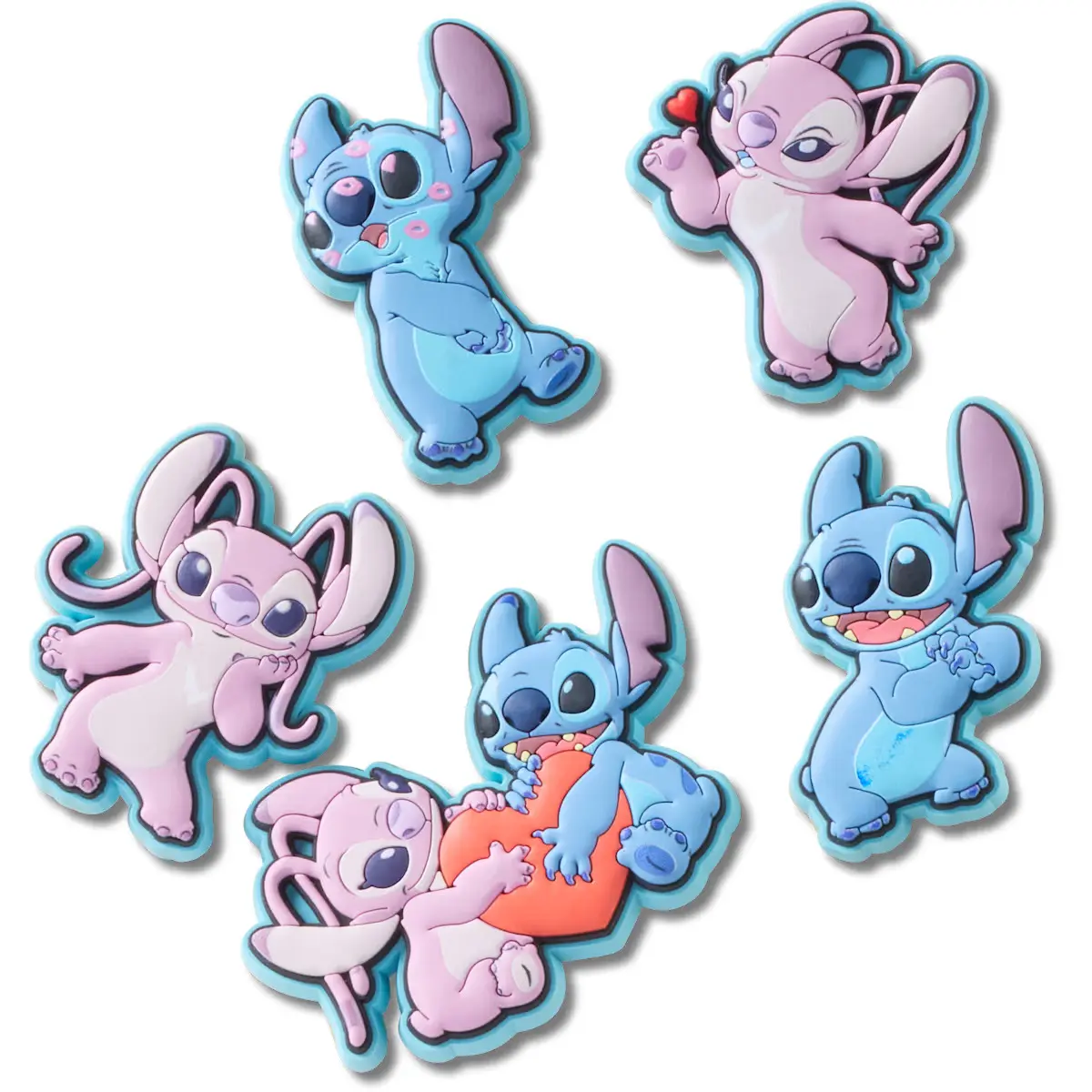 Jibbitz Crocs Stitch and Angel