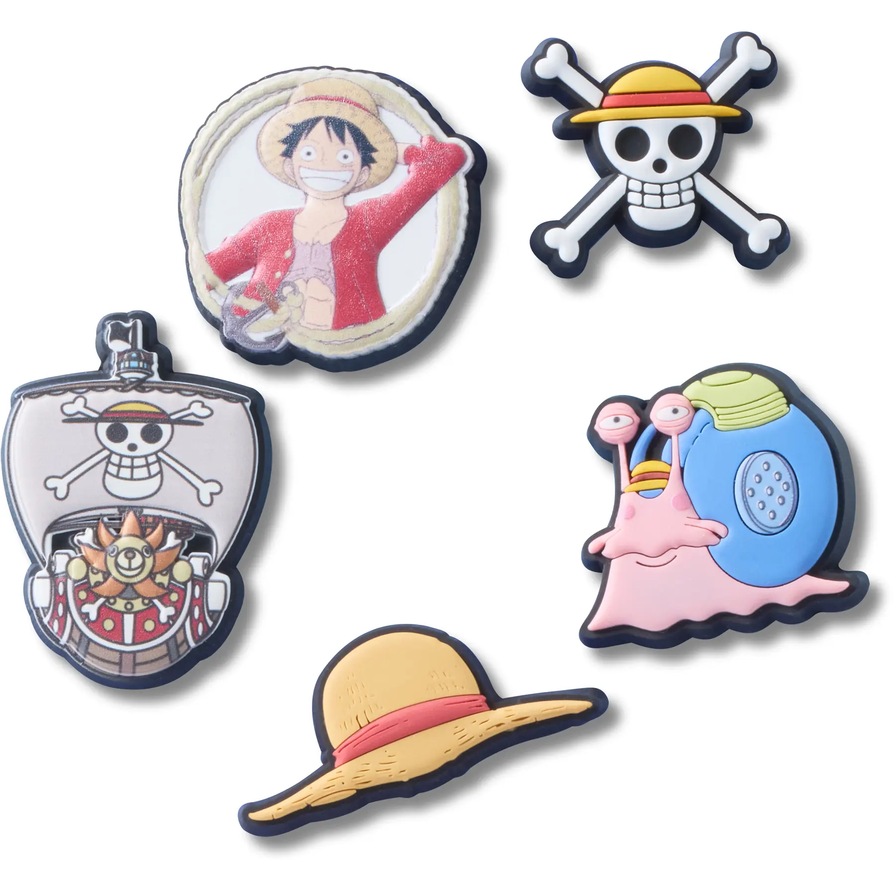 Jibbitz Crocs One Piece Luffy (x5)