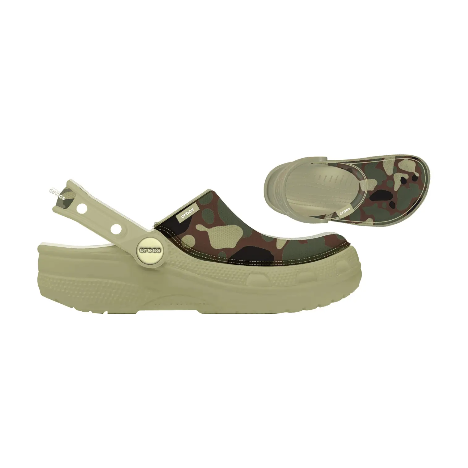 Sabot Crocs Classic Crafted Camo