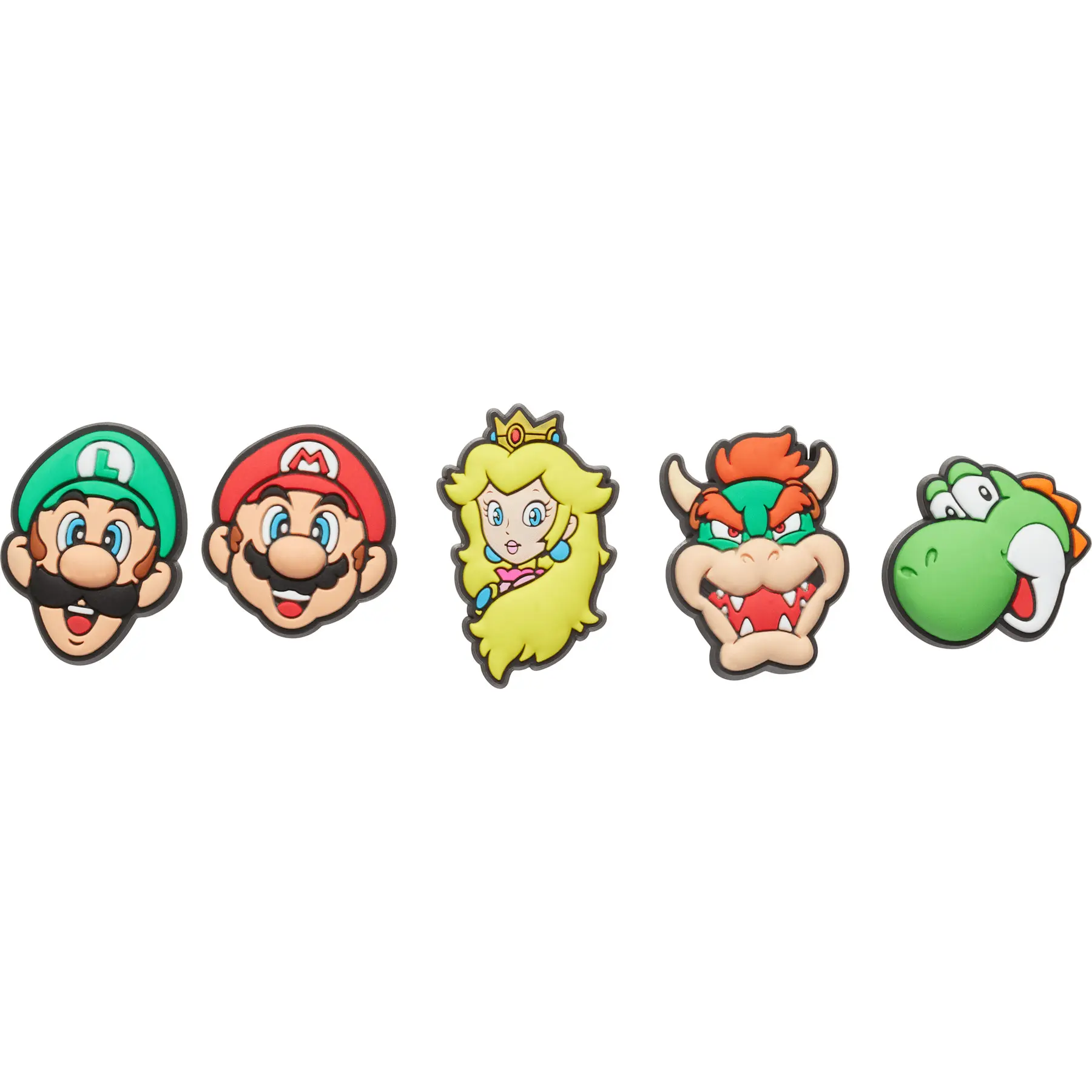 Lot von 5 Jibbitz Clips Crocs Super Mario™