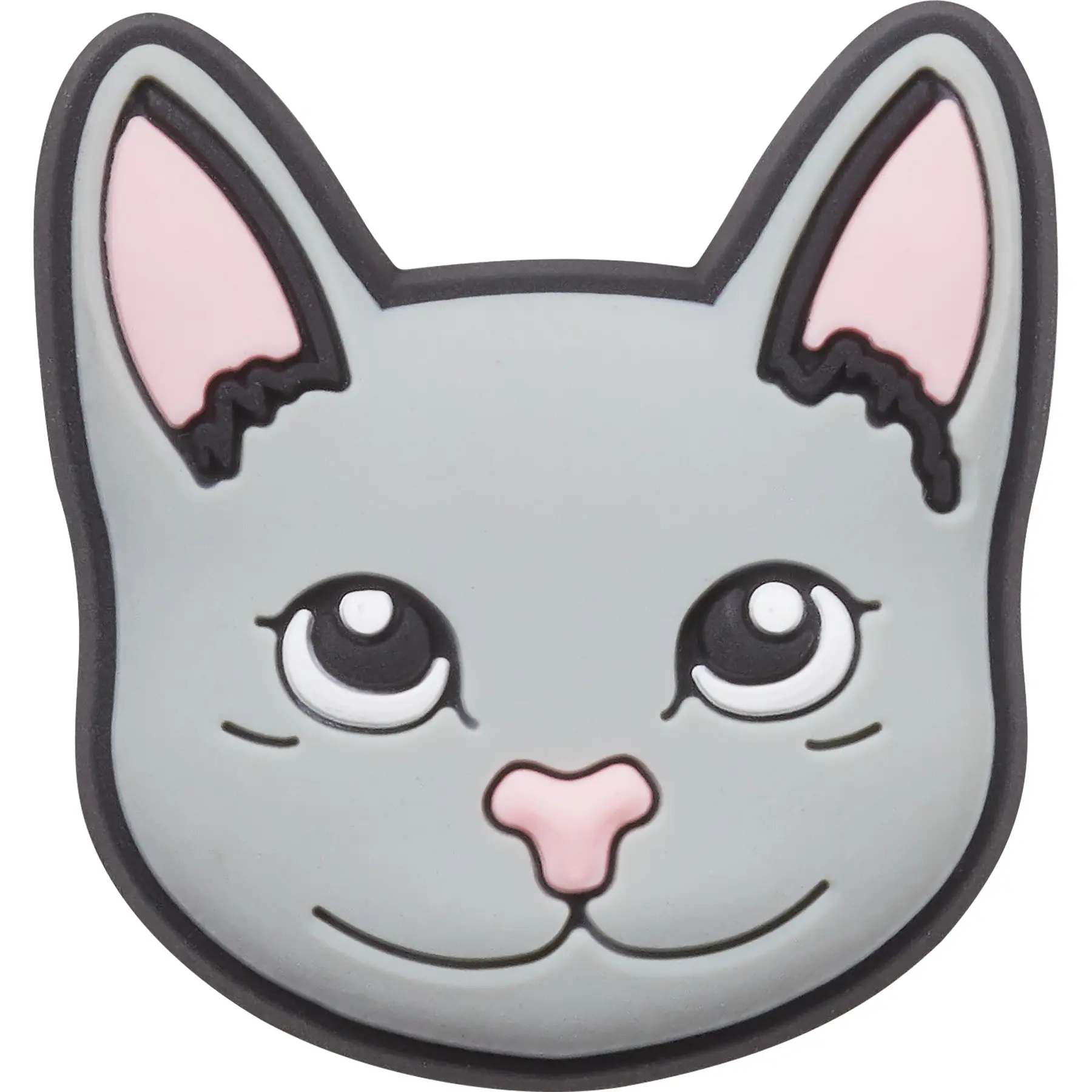 Jibbitz Crocs Grey Cat