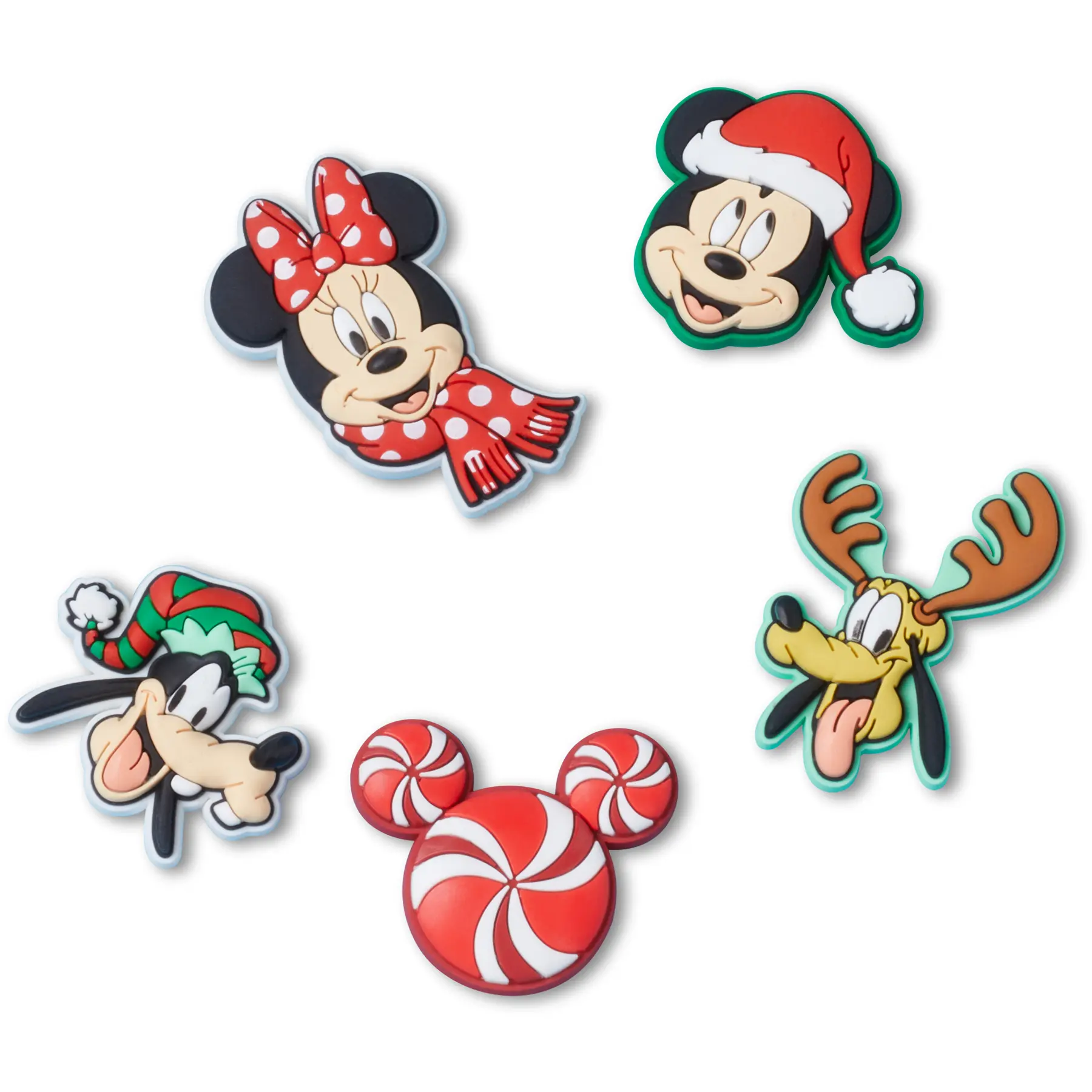 Jibbitz Crocs Mickey Xmas (x5)