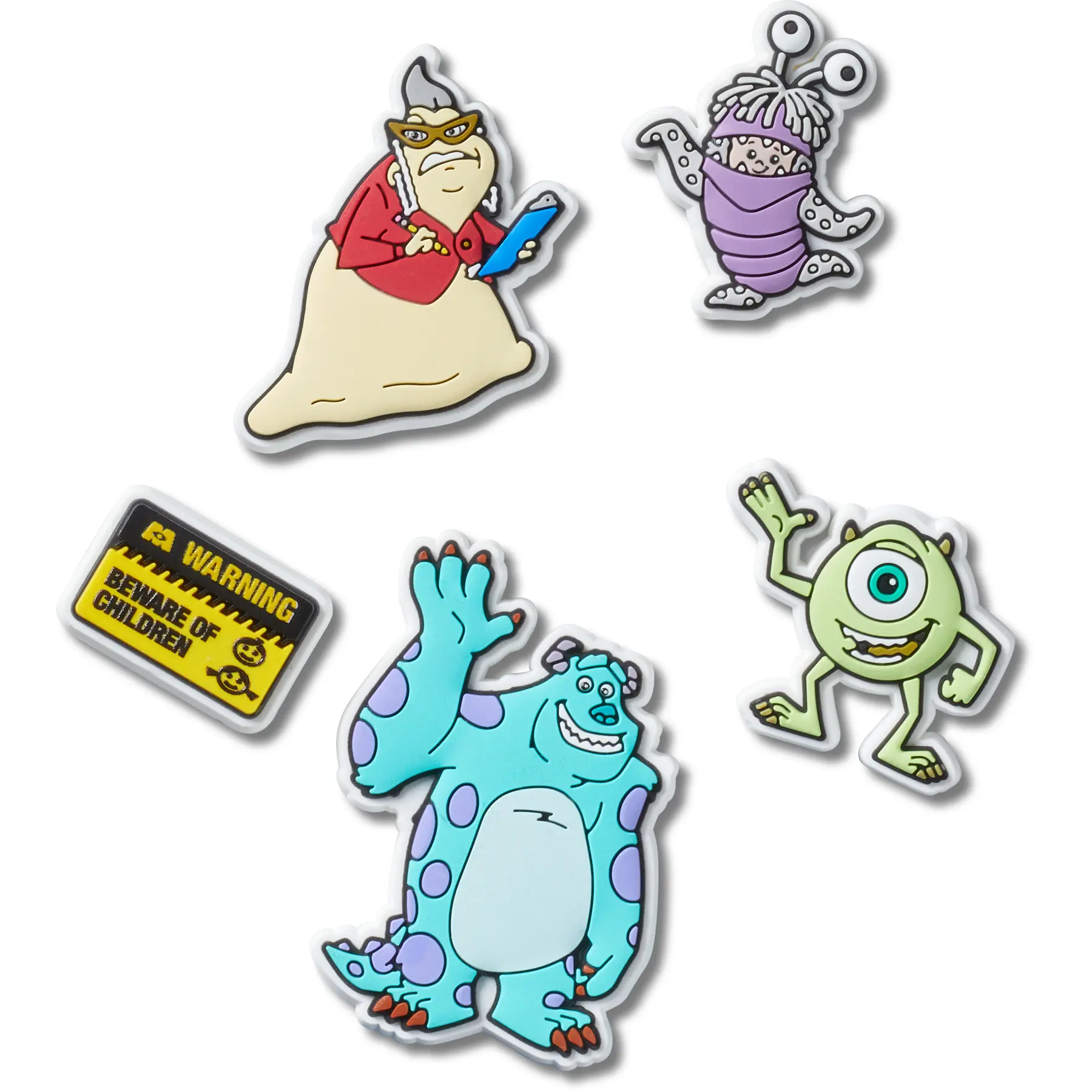 Jibbitz Crocs Monsters Inc (x5)