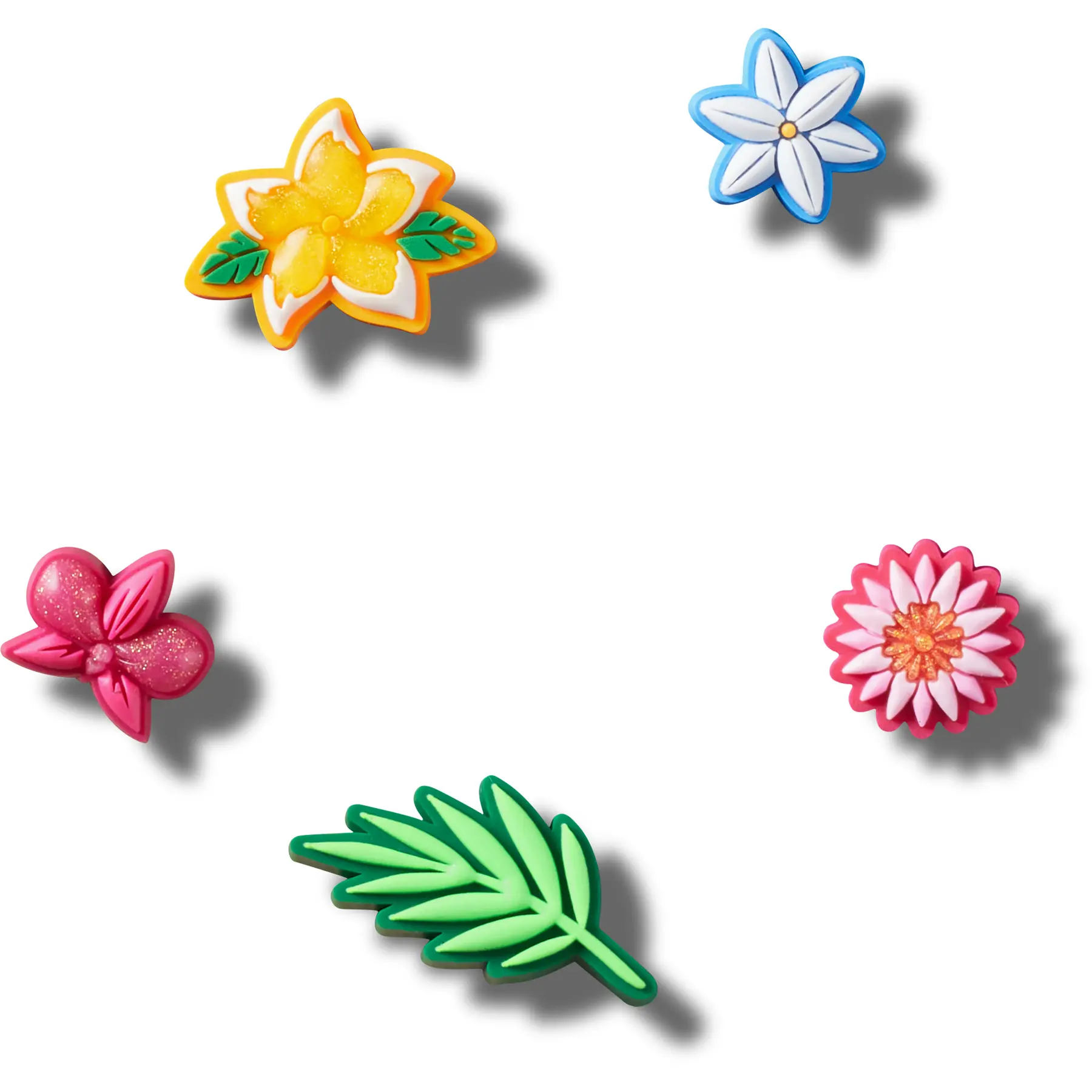 Jibbitz Crocs Tropical Flower Bunch (x5)