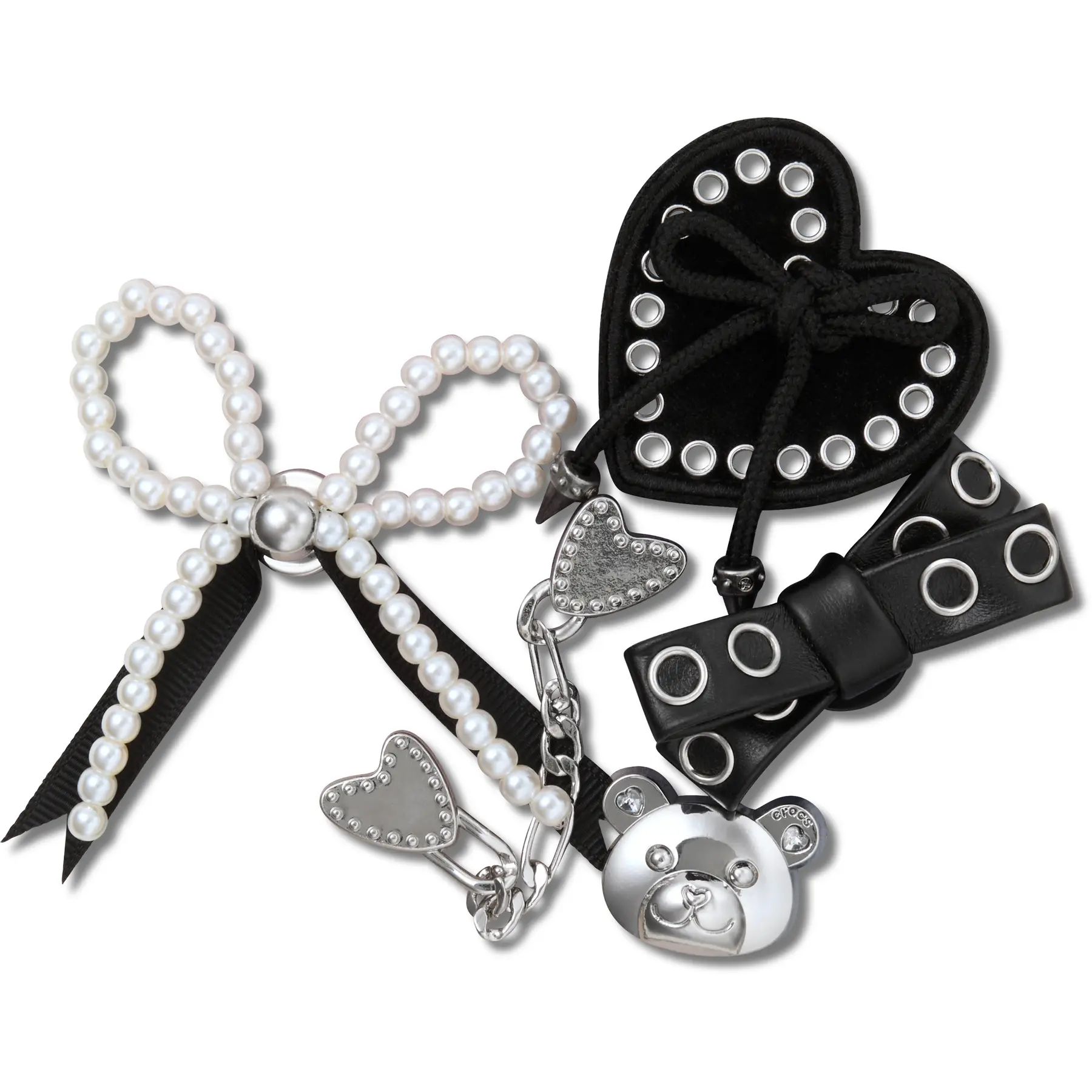 Jibbitz Crocs Indie Luxe Silver
