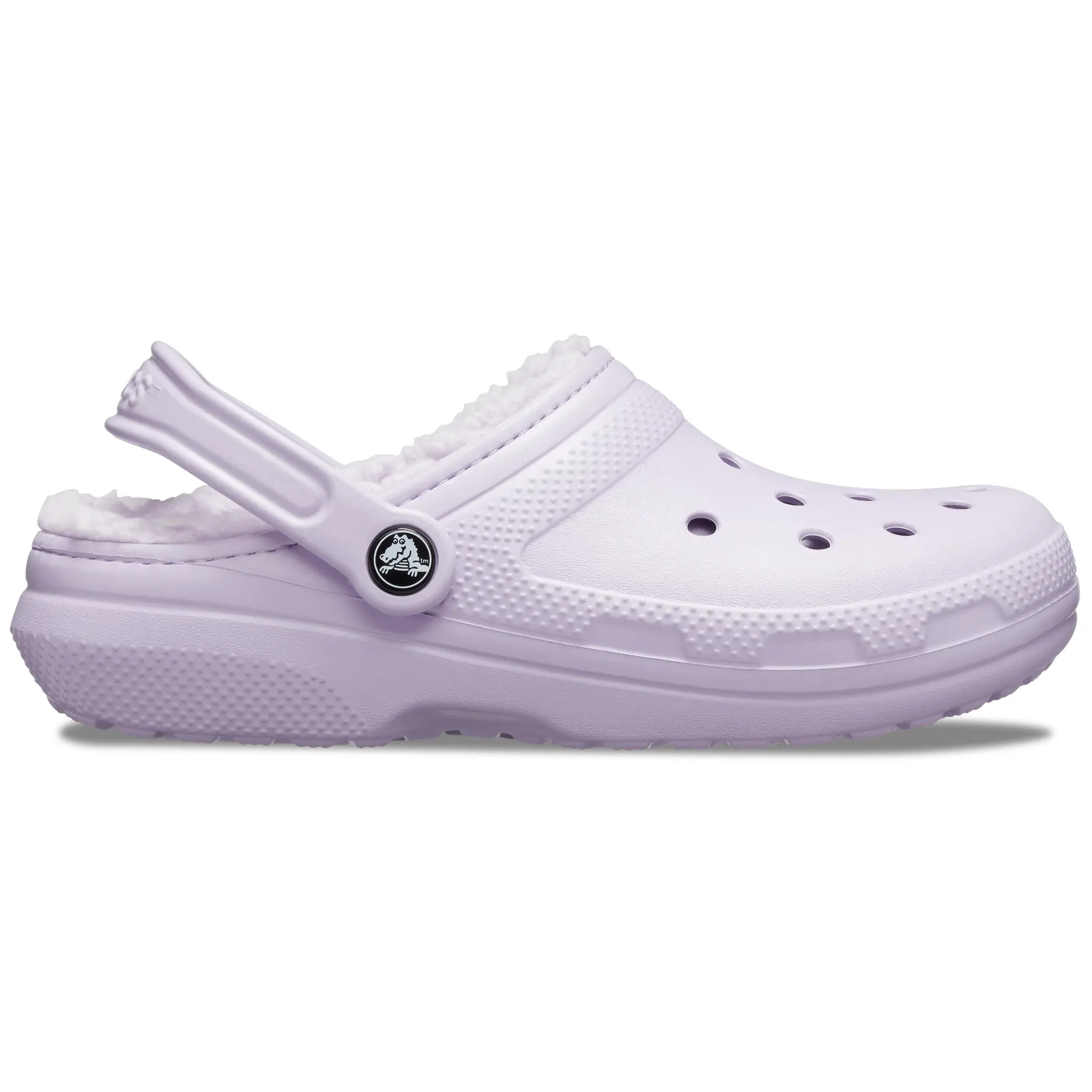 Crocs classic fuzz lined clog