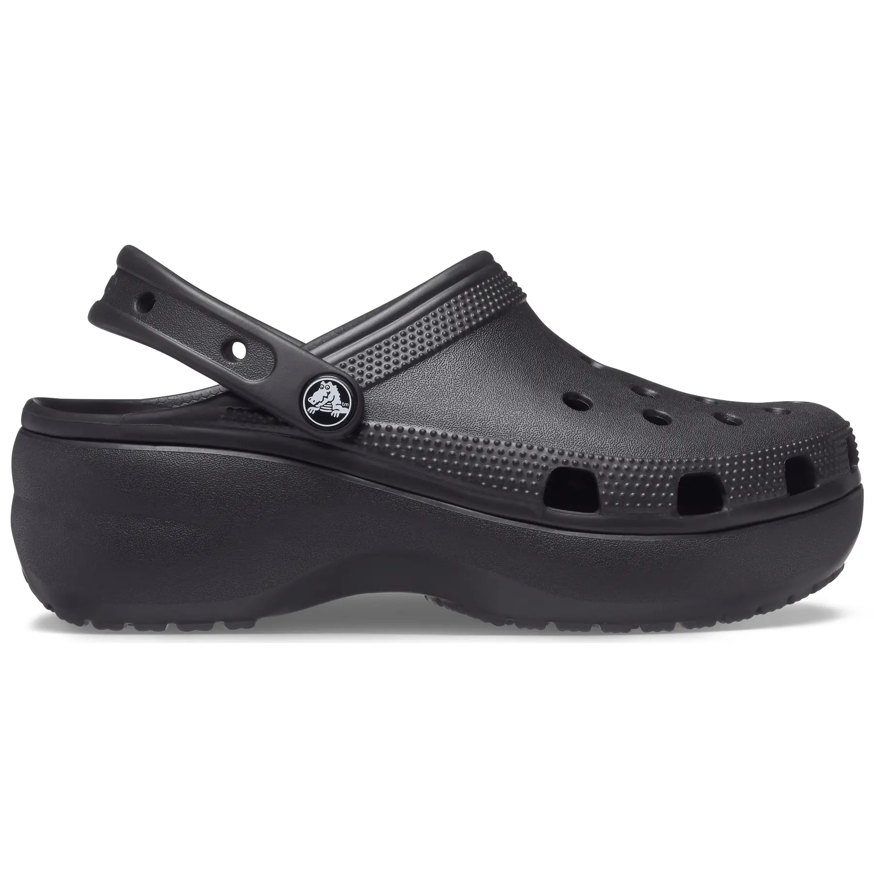 Klassische Clogs mit Plattform Damen Crocs