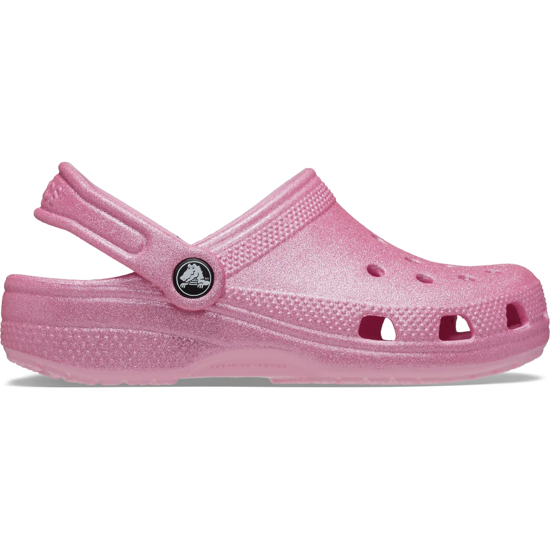Klassische Kinderclogs Crocs Glitter
