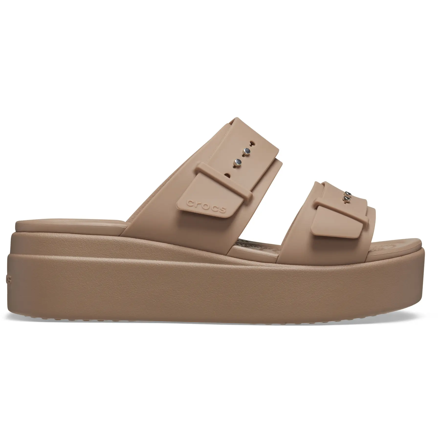 Sandales fille Crocs Brooklyn Buckle LowWdg Lte