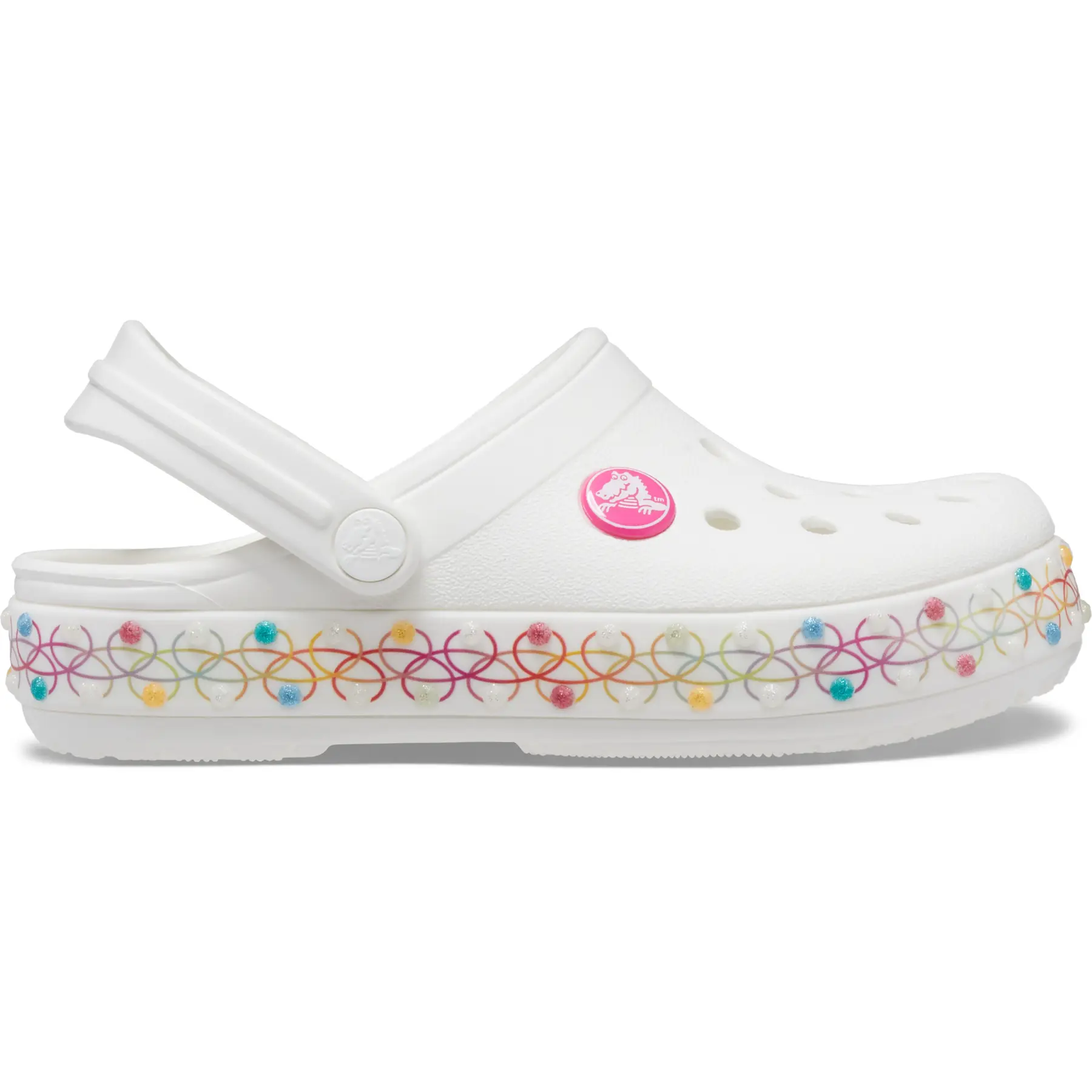 Zoccoli per bambini Crocs Crocband Stretch Necklace