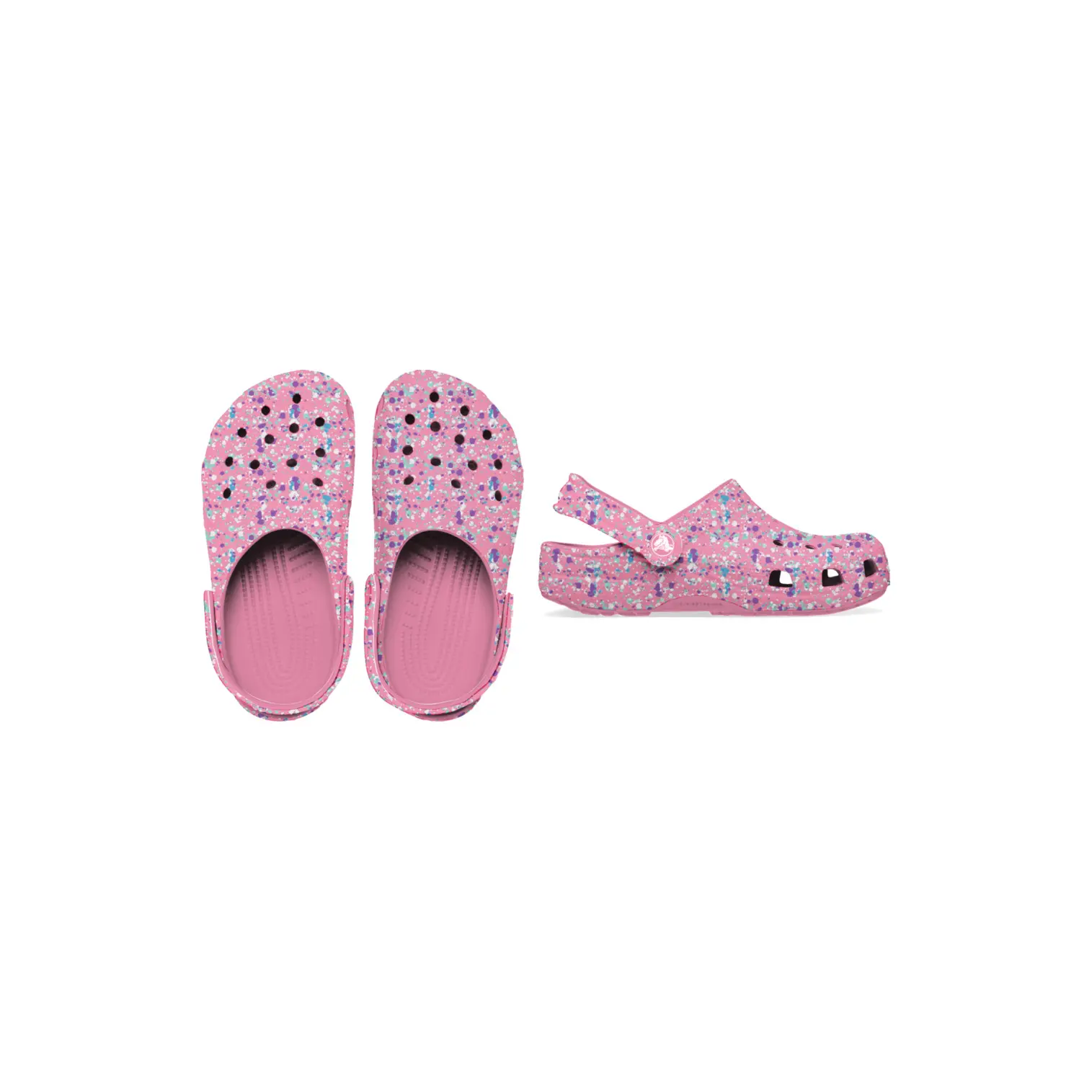 Sabot Crocs Classic Paint Splatter