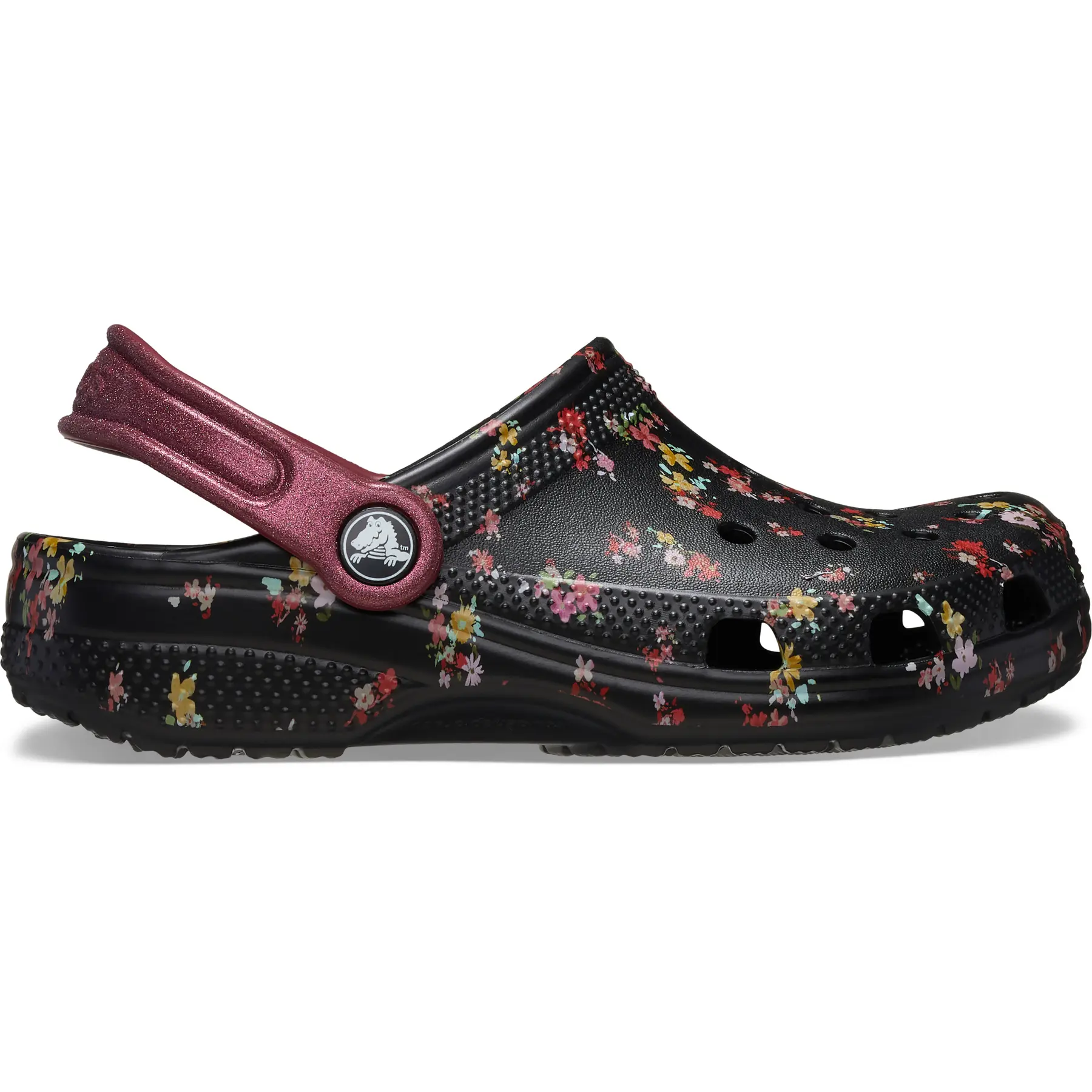 Zoccoli per bambini Crocs Classic Floral Clog