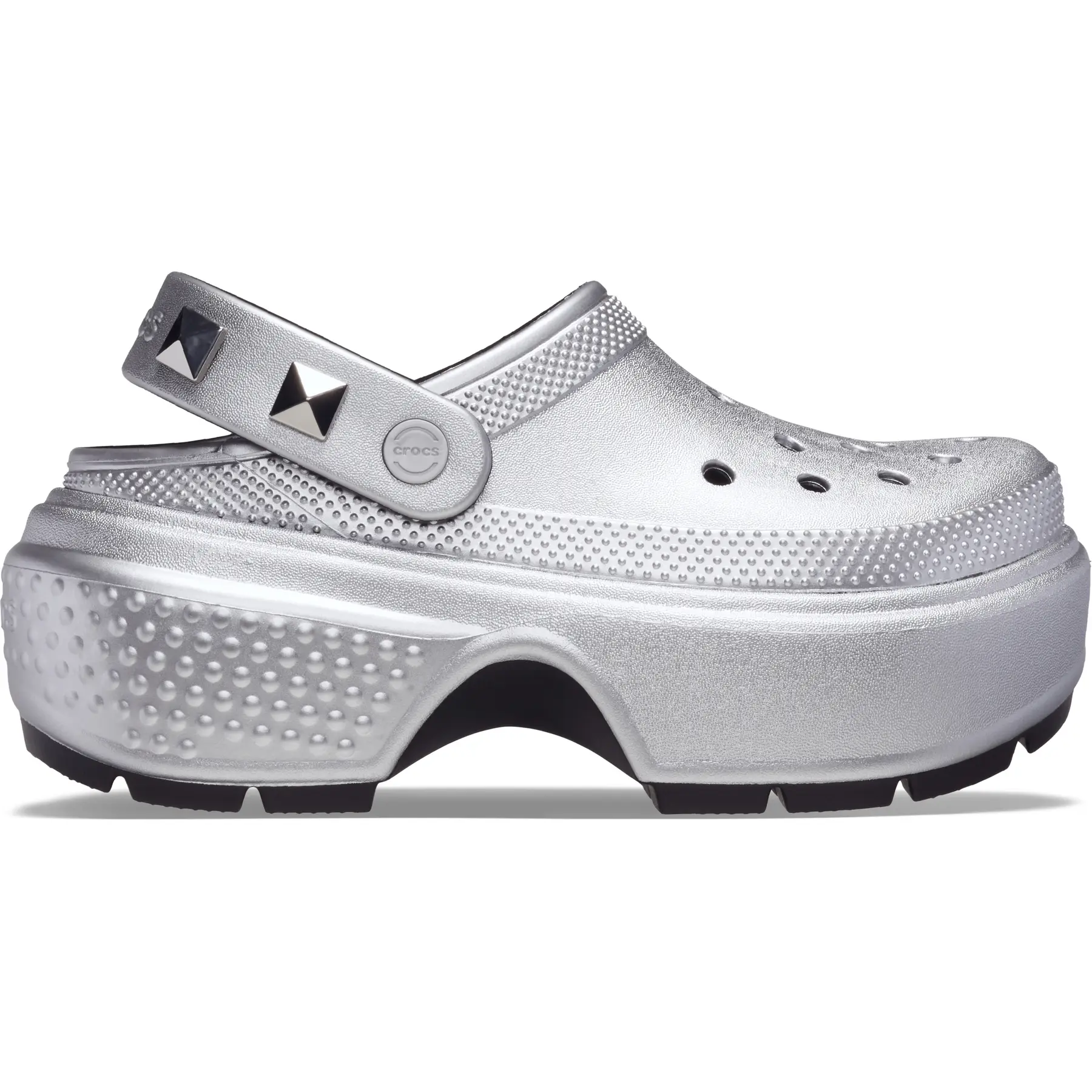 Sabot Crocs Stomp Metallic