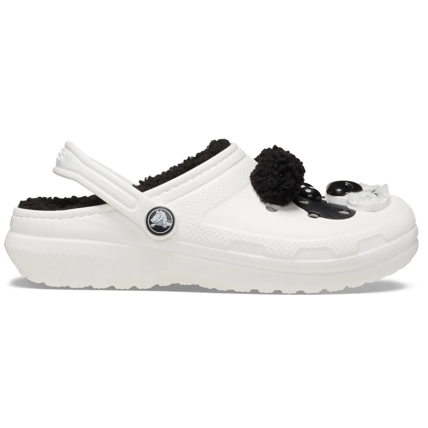 Sabots classique doublé bébé Crocs Lined IAM PandaBearCgT