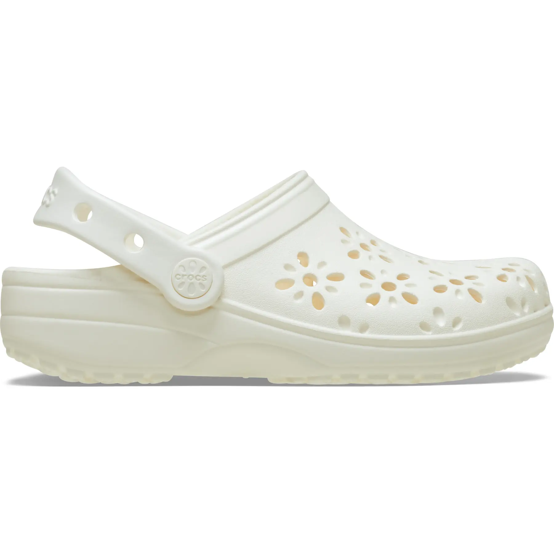Sabot Crocs Classic Floral Cut Out