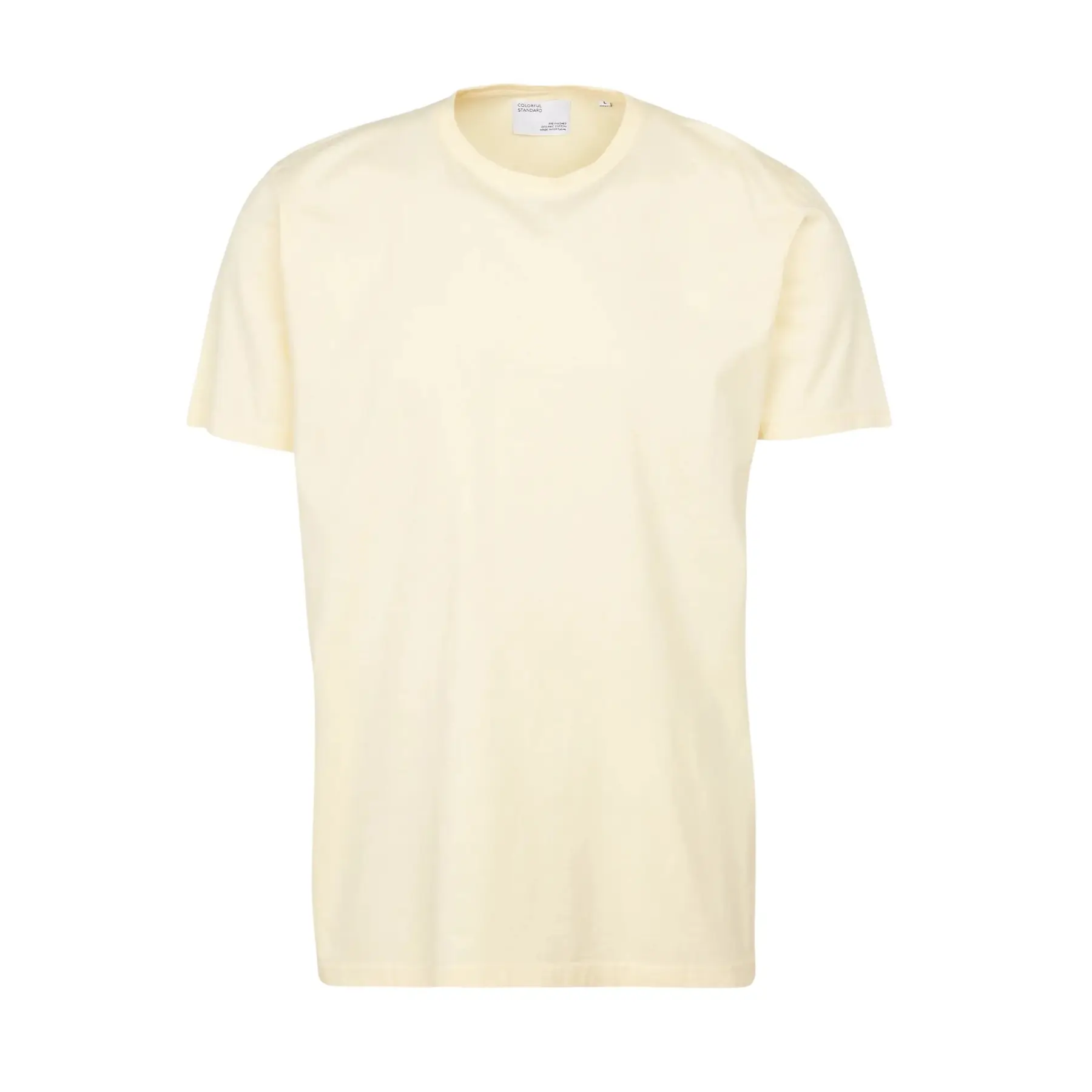 Colorful Standard Unisex Yellow T-Shirt Classic Organic Soft
