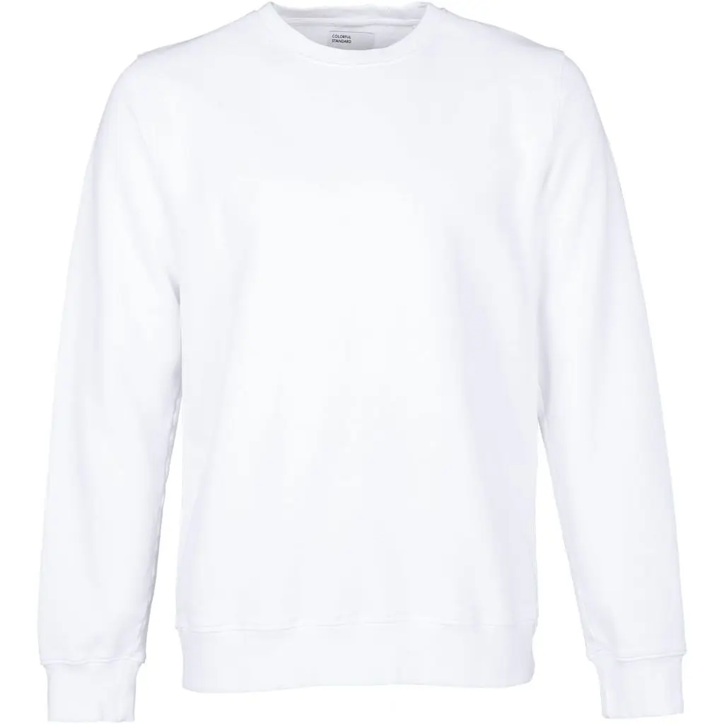 Felpa girocollo Colorful Standard Classic Organic optical white