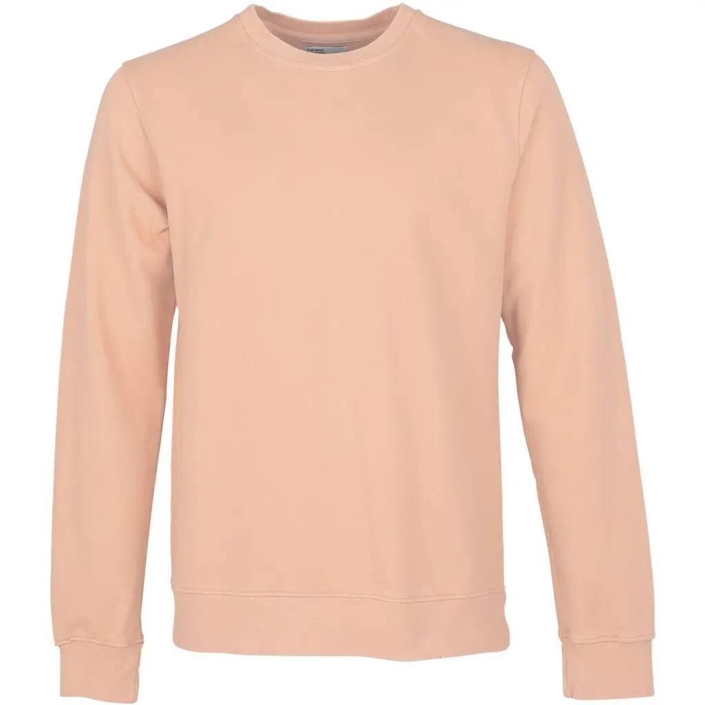 Sweatshirt mit Rundhalsausschnitt Colorful Standard Classic Organic paradise peach
