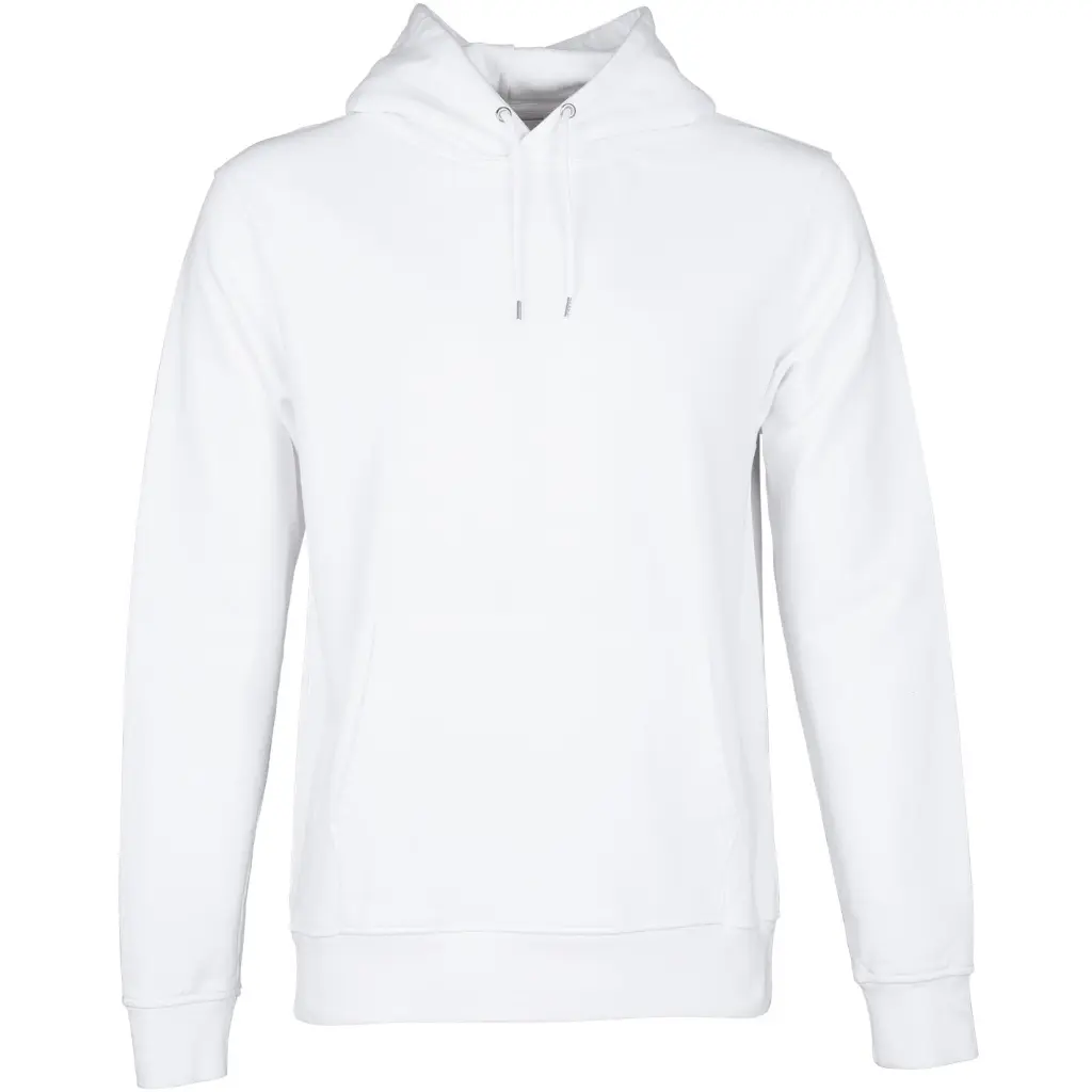 Felpa con cappuccio  Classic Organic optical white