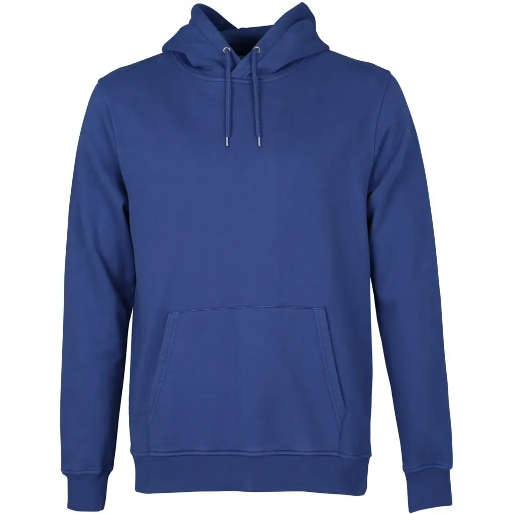 Felpa con cappuccio  Classic Organic royal blue
