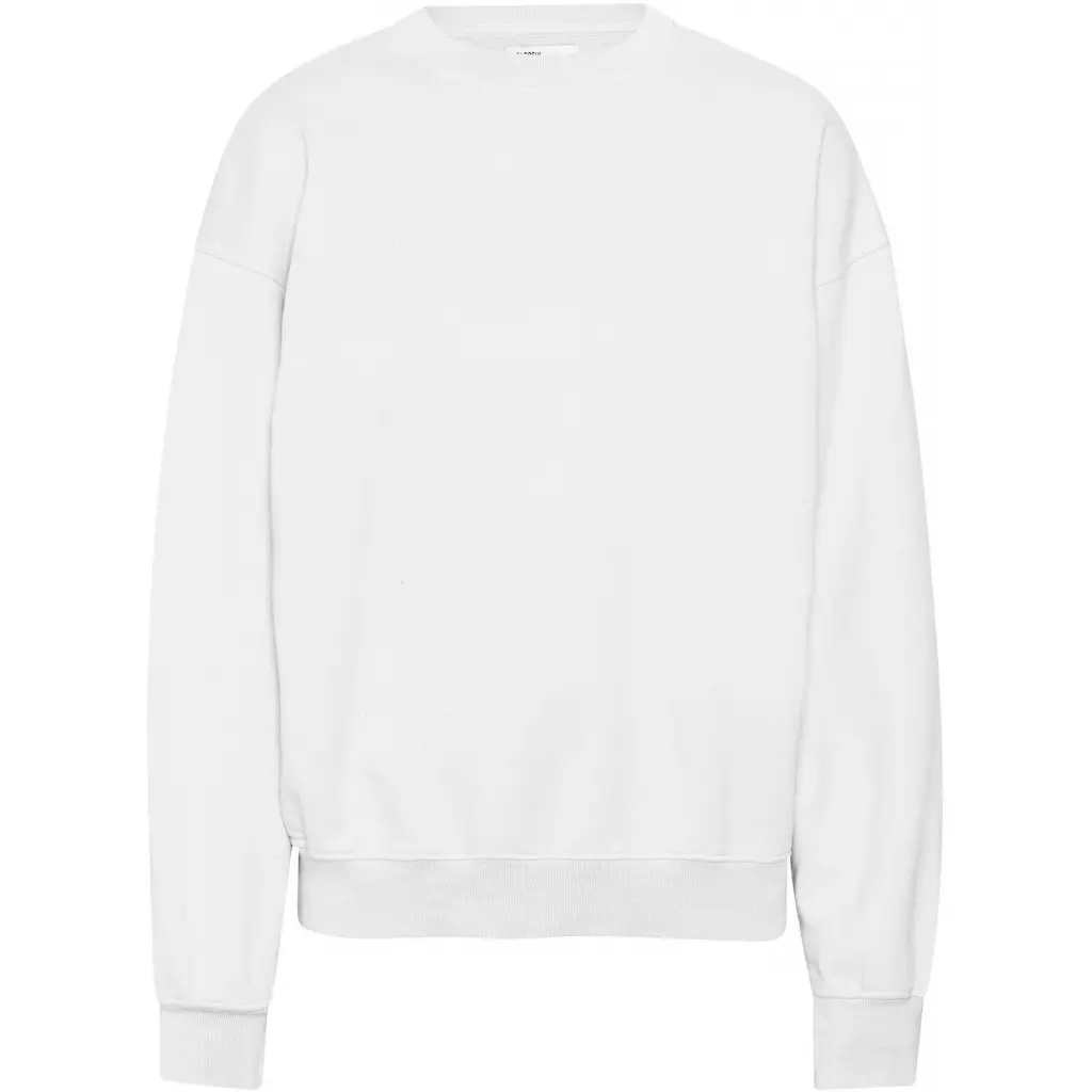 Felpa girocollo Colorful Standard Organic oversized optical white